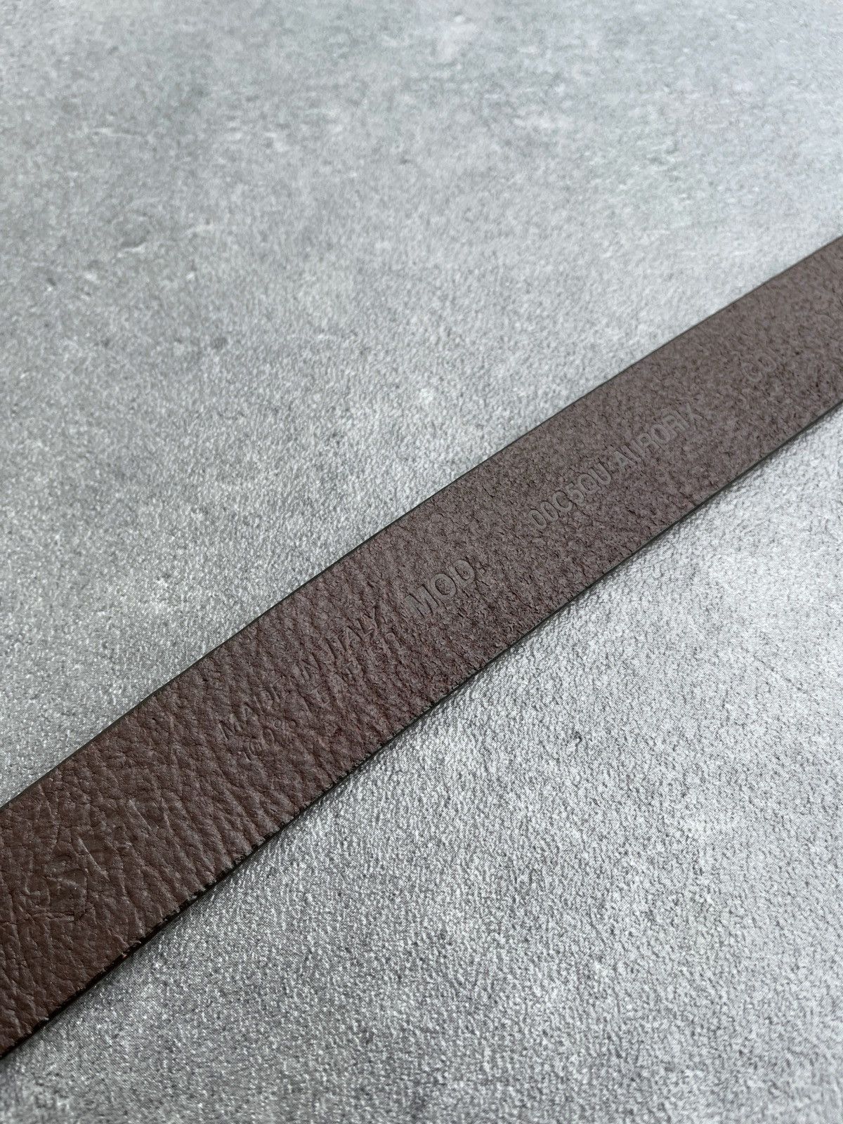 Diesel 🔥Rare Vintage 2000’s DIESEL Big logo Leather Belt Size ONE SIZE - 18 Thumbnail