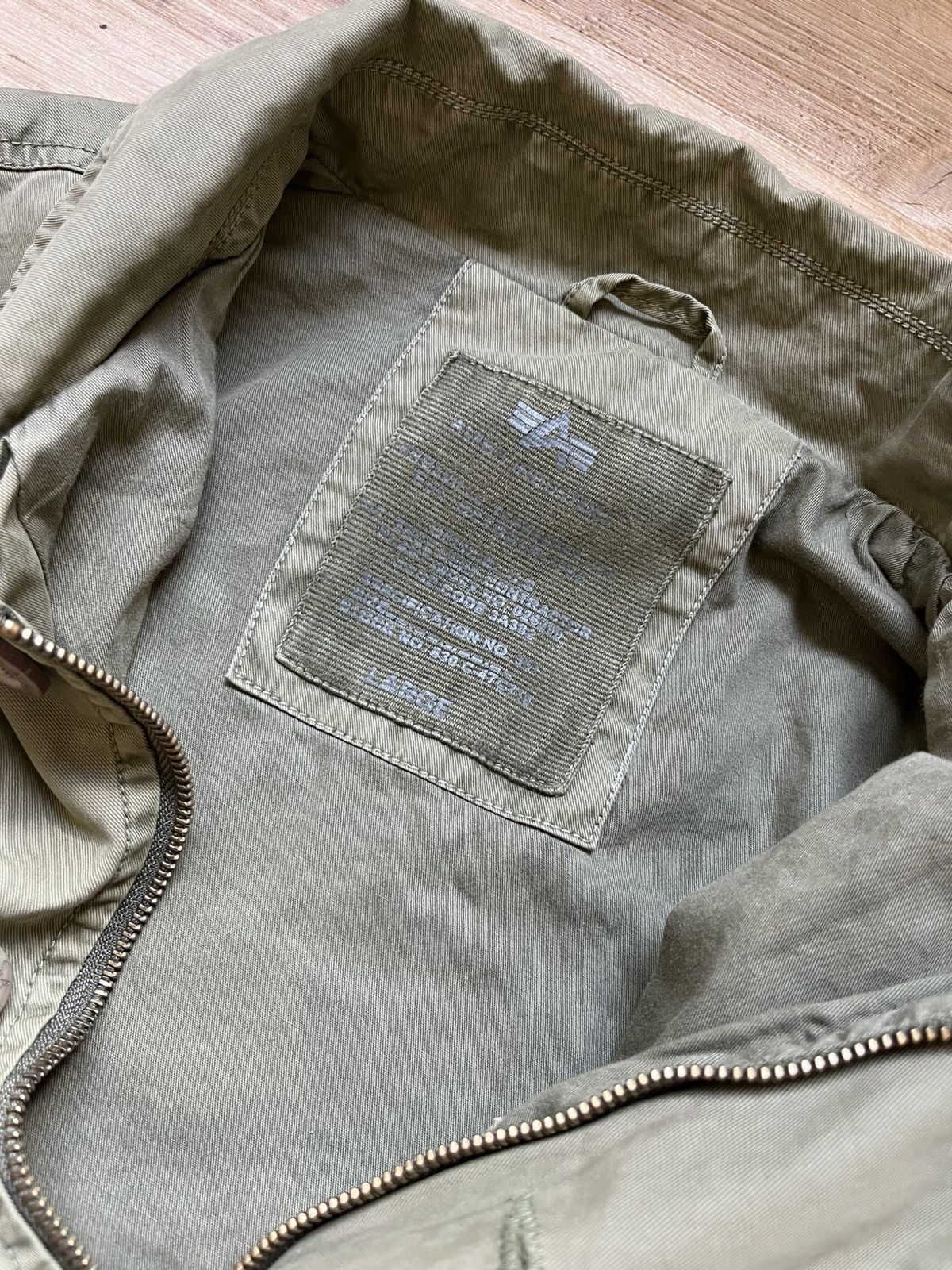 Alpha Industries Alpha Industries military vintage overshirt Size US L / EU 52-54 / 3 - 5 Thumbnail