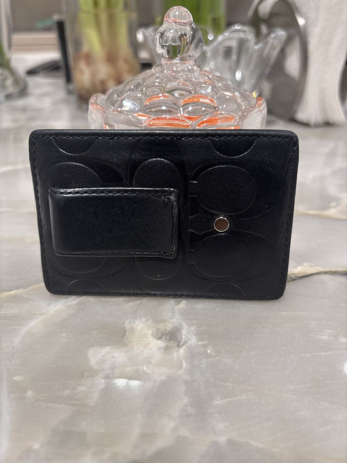 Coach Coach Black Card Holder Size ONE SIZE - 5 Thumbnail