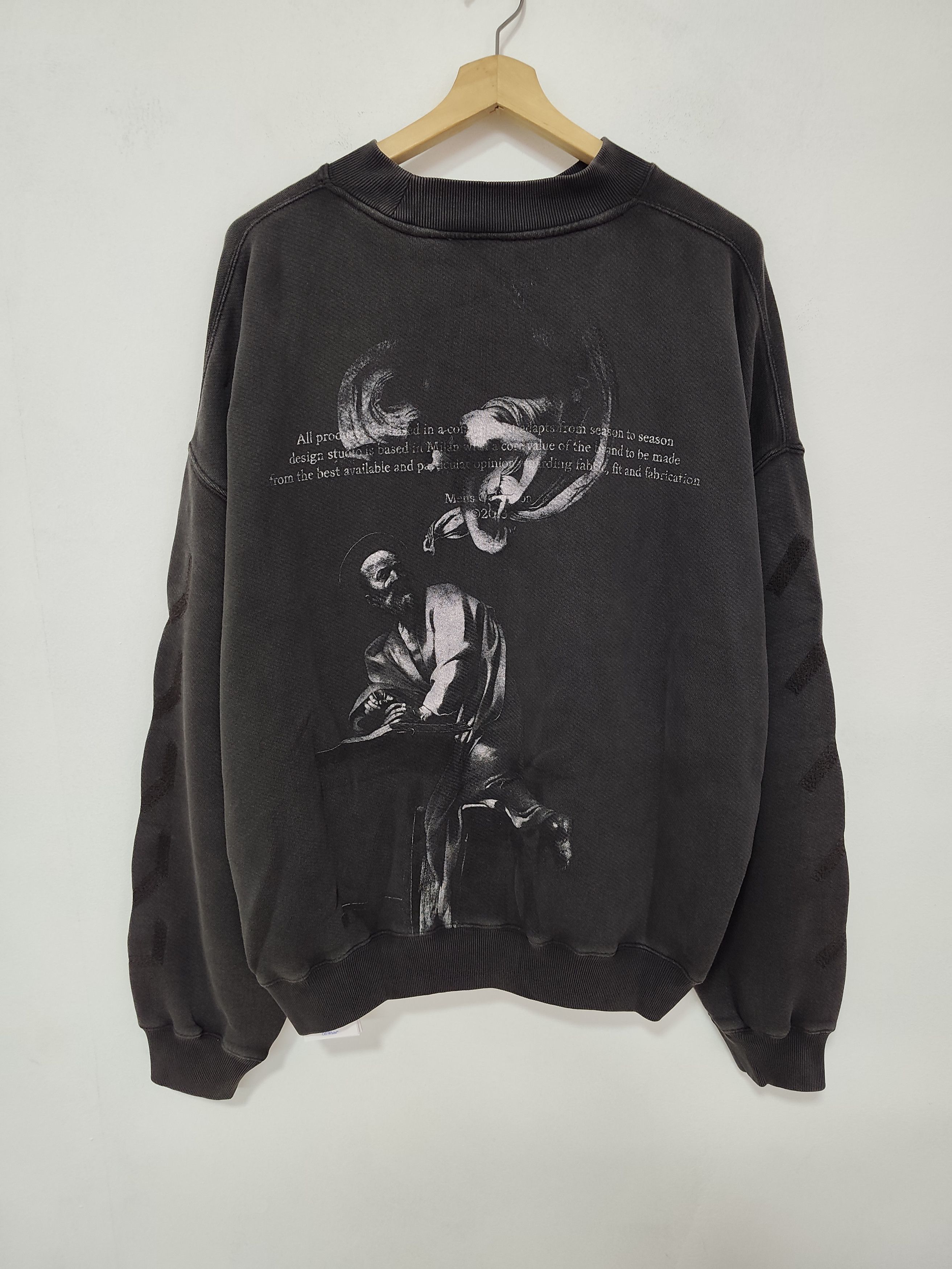 Off-White Off-White S. Matthew Over Crewneck Size US XL / EU 56 / 4 - 3 Thumbnail