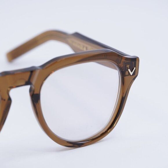 Valentino Valentino V-TALE II VLX-139C Eyeglasses Brown 52mm Size ONE SIZE - 7 Thumbnail