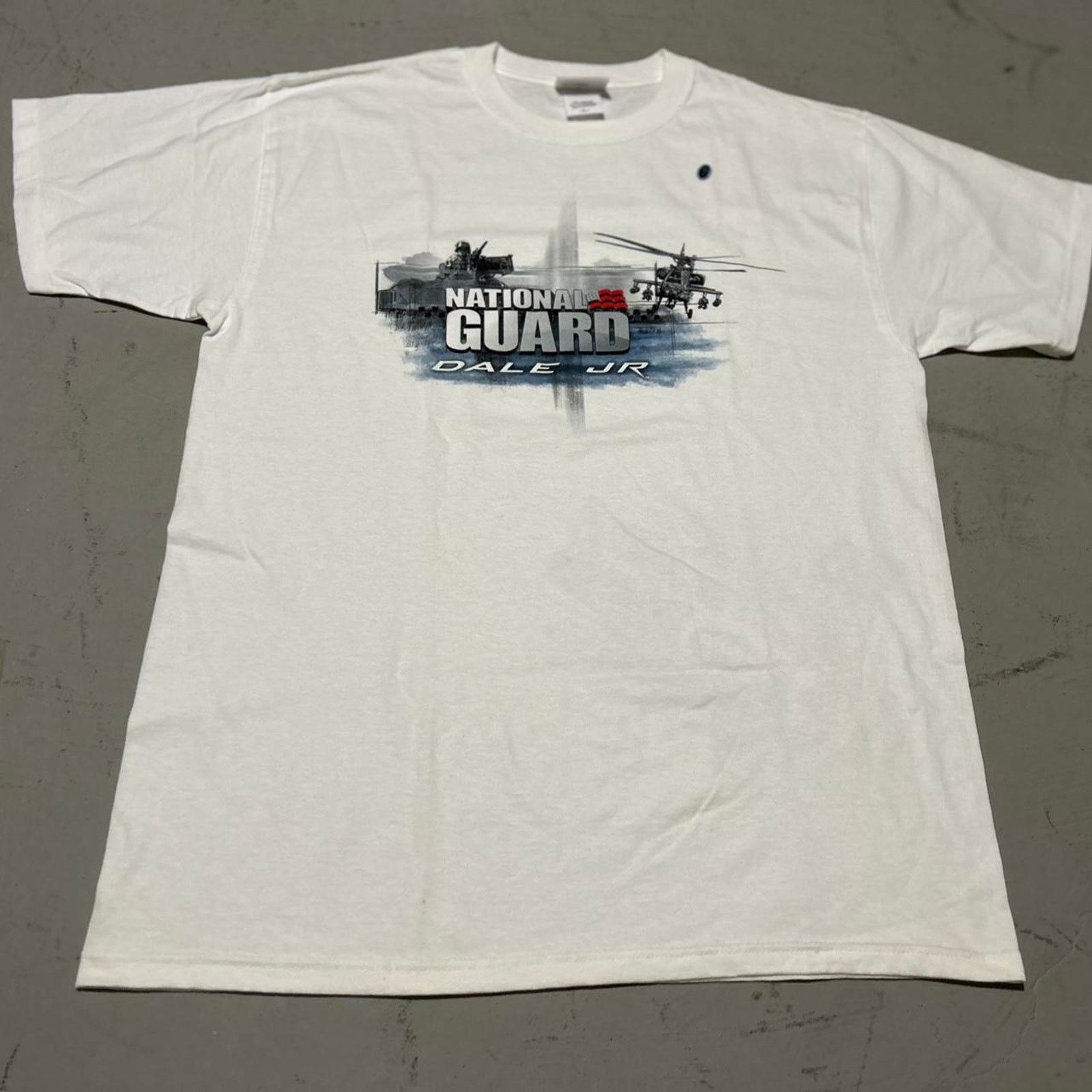 NASCAR **Dale Earnhardt Jr. National Guard T-Shirt NEW WITH TAGS** Size US L / EU 52-54 / 3 - 1 Thumbnail