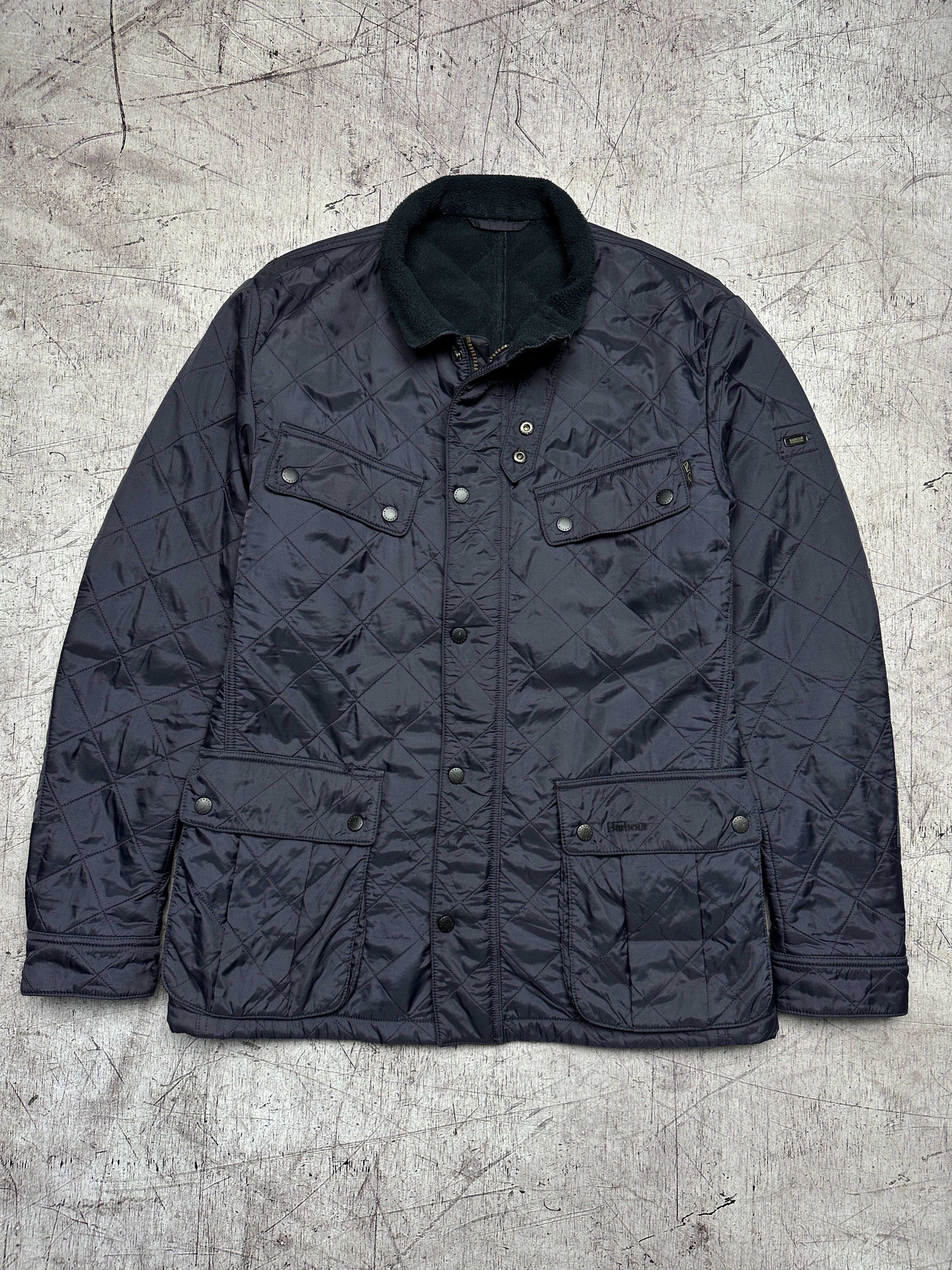 Barbour Barbour International Mens Ariel Polarquilt Quilted Jacket Size US XL / EU 56 / 4 - 1 Thumbnail