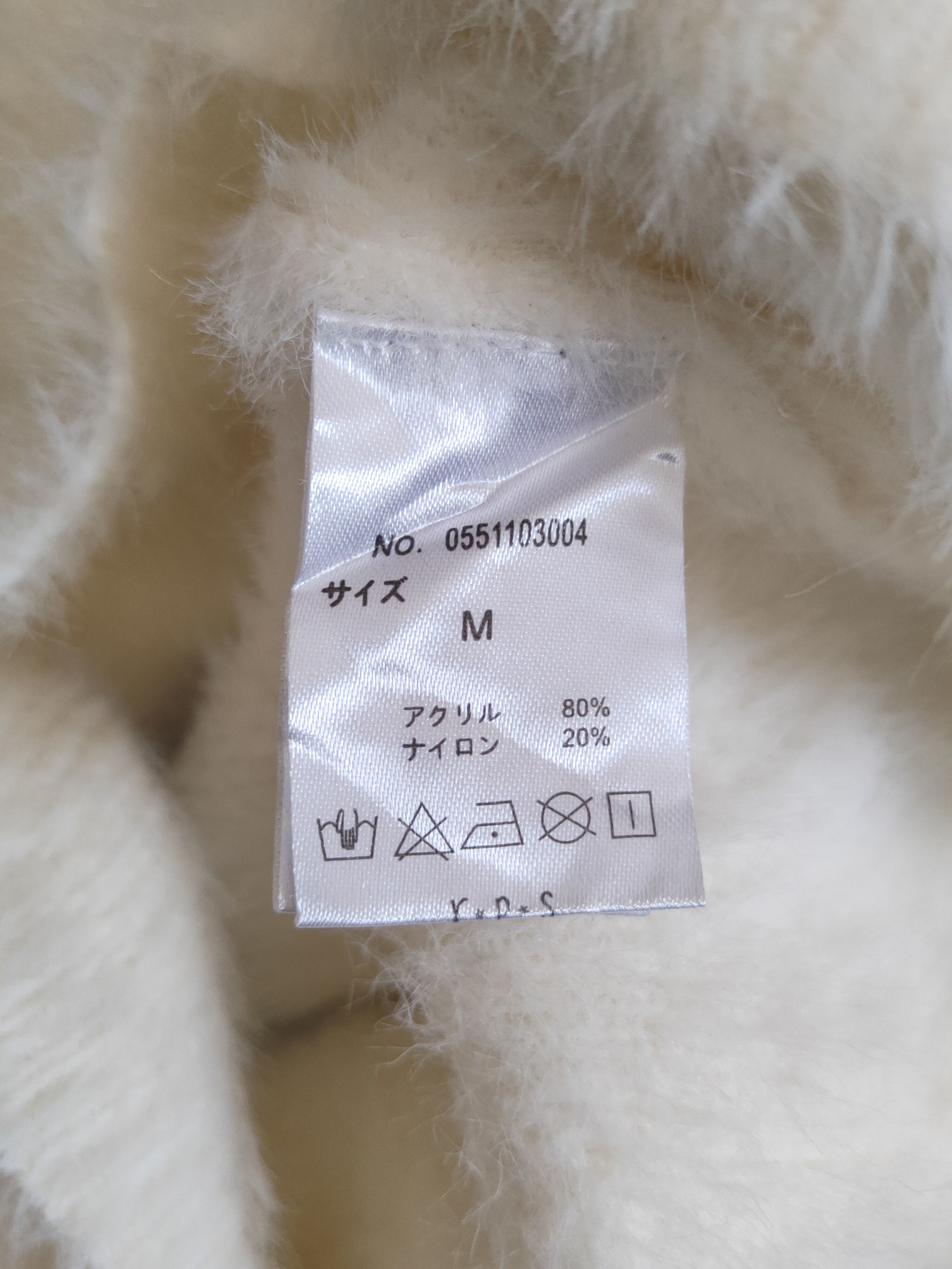 Homespun Knitwear R.p.s Blue White Shag Shaggy Fur Mohair Knitwear #S1933 Size M / US 6-8 / IT 42-44 - 11 Thumbnail