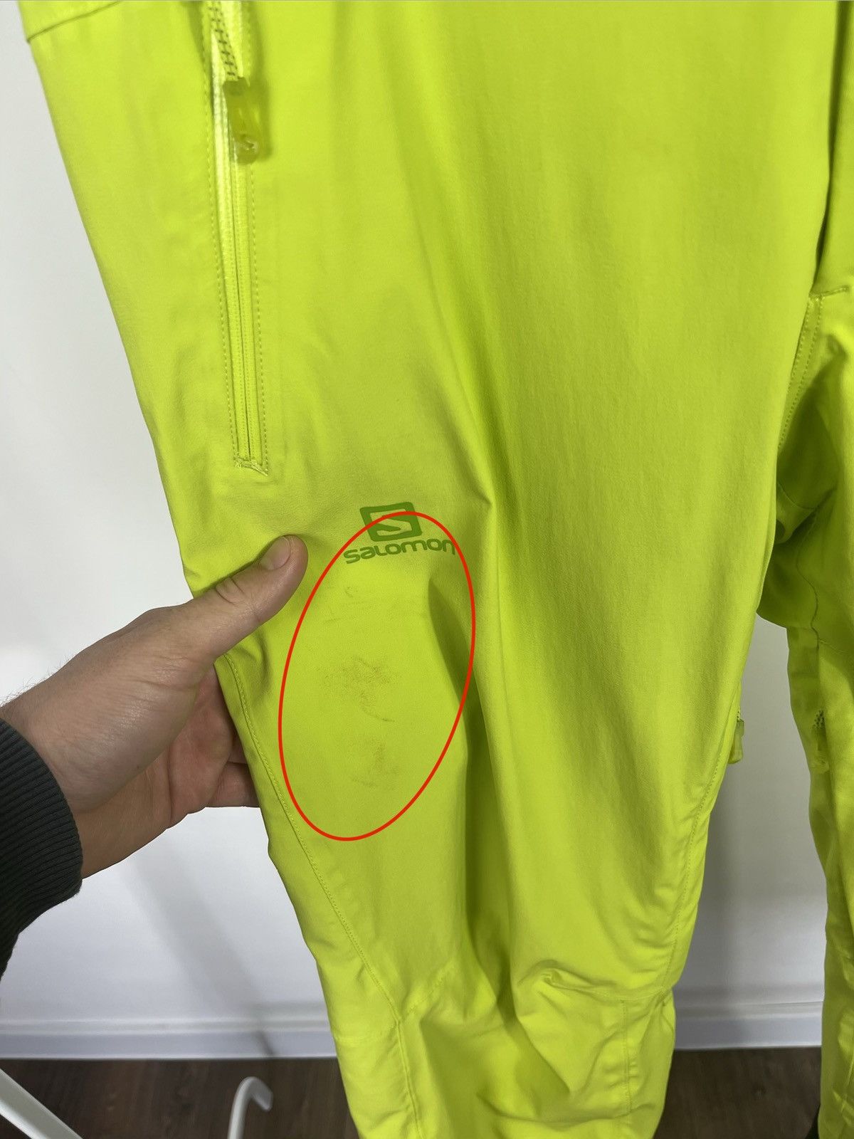 Salomon Salomon Ski Pants Yellow Snow Outdoor S AdvancedSkin Dry Size US 30 / EU 46 - 4 Thumbnail