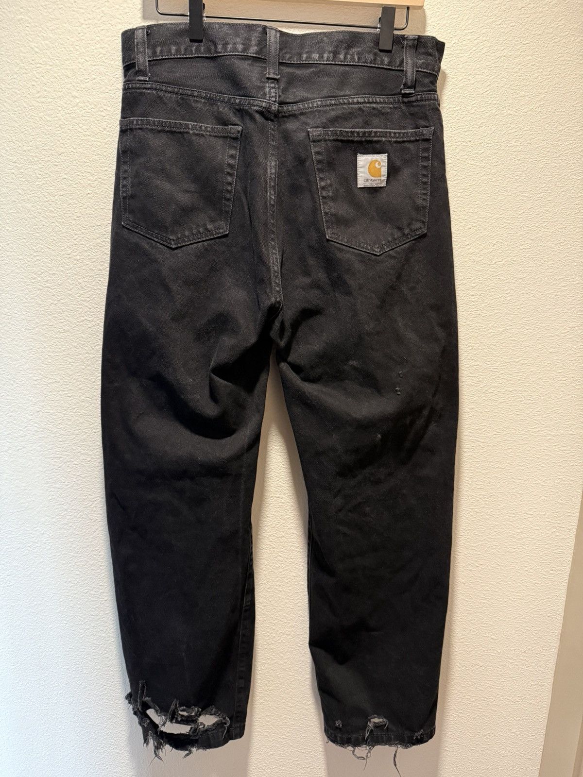 Carhartt Thrashed Vintage Carhartt Work Pants Size US 30 / EU 46 - 2 Thumbnail