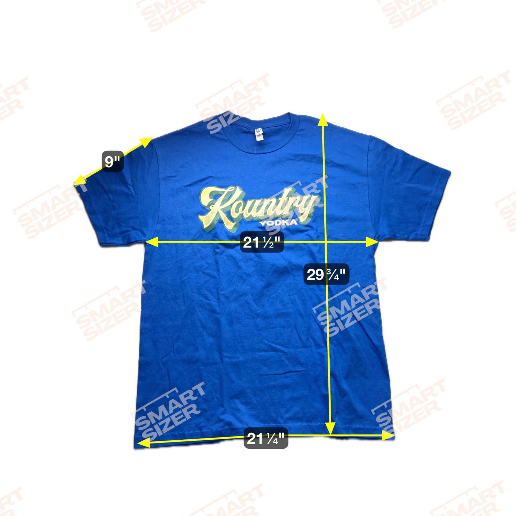 American Apparel Kountry Vodka Brand Large T-Shirt Shirt Size US L / EU 52-54 / 3 - 5 Thumbnail