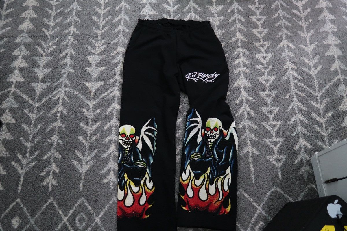 Ed Hardy × Ken Carson × Playboi Carti KEN CARSON X ED HARDY COMPLEXCON SZ M Size US 32 / EU 48 - 1 Thumbnail