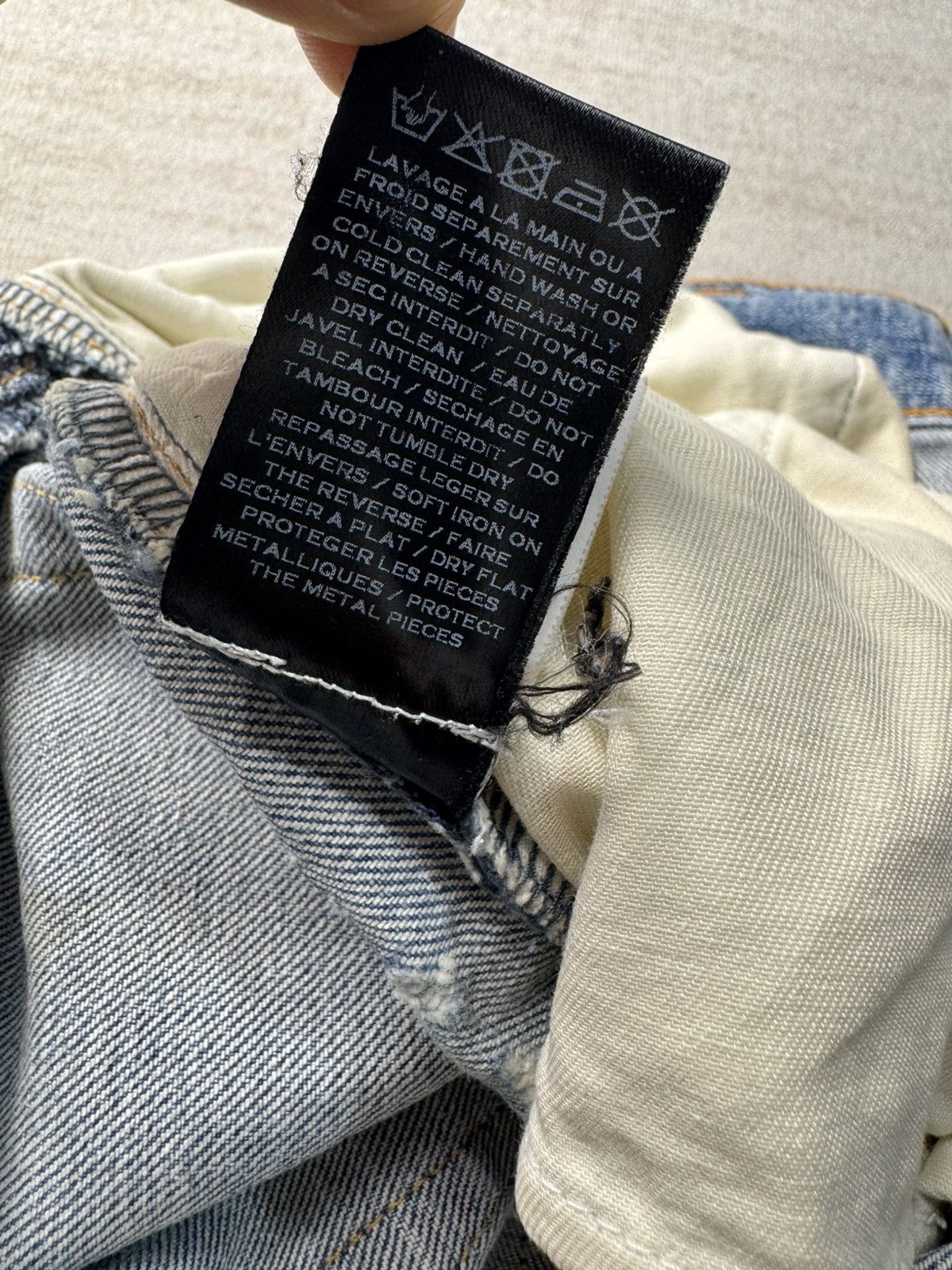 Balmain Moto jeans 32 Size US 32 / EU 48 - 11 Thumbnail