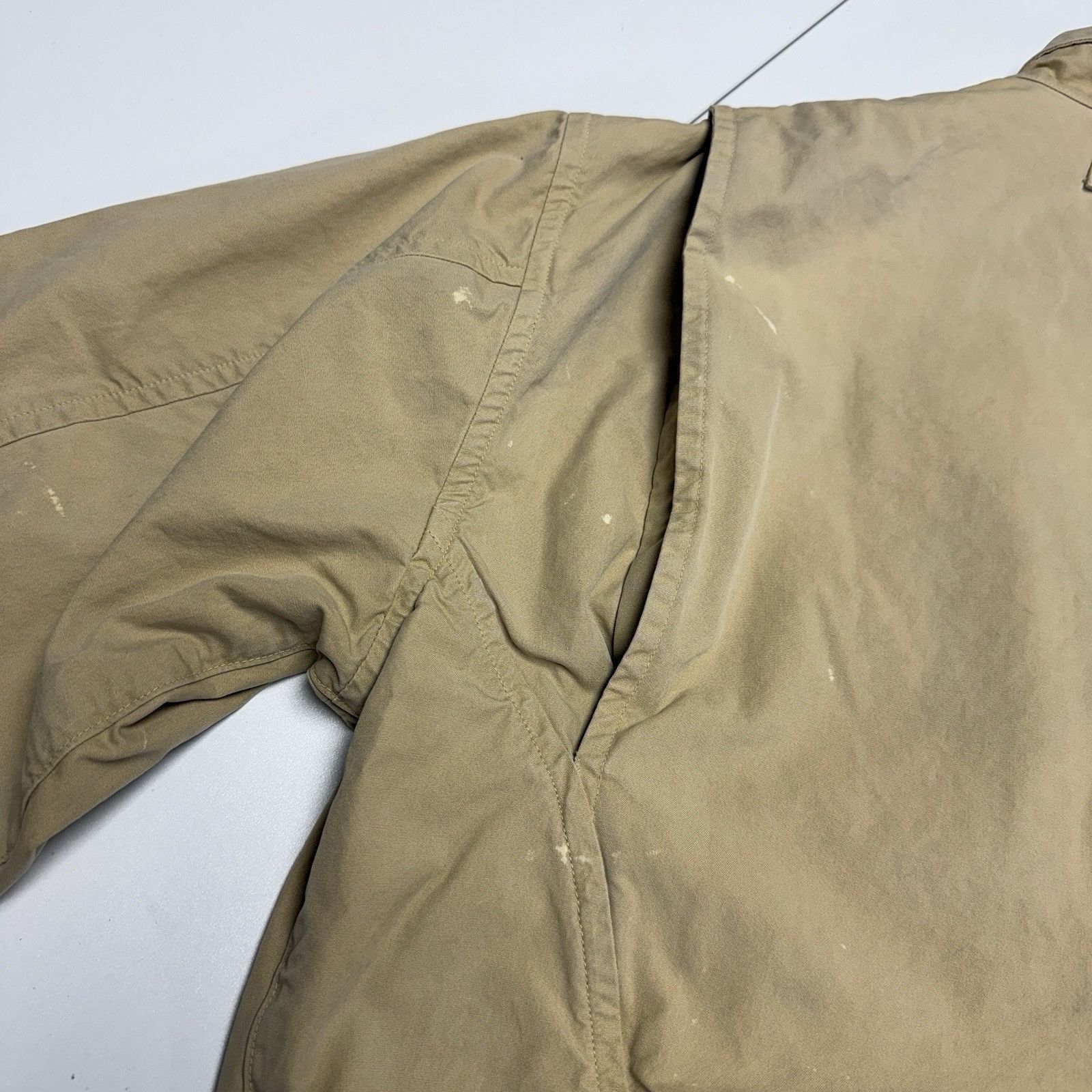Nautica Vintage Nautica Jacket Mens Large 27x27 Beige Full Zip Colla Size US L / EU 52-54 / 3 - 15 Thumbnail