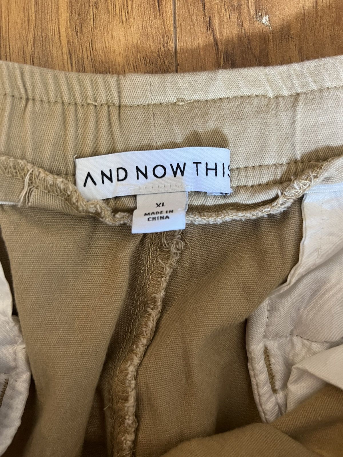 Other And Now This Khaki Joggers - XL Size US 36 / EU 52 - 2 Thumbnail