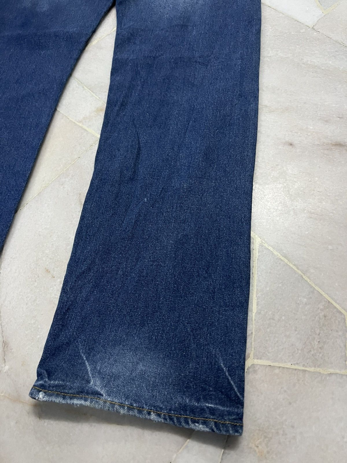Japanese Brand 💥Rare Japanese Brand Sukajan Distress Jean Size US 33 - 13 Thumbnail