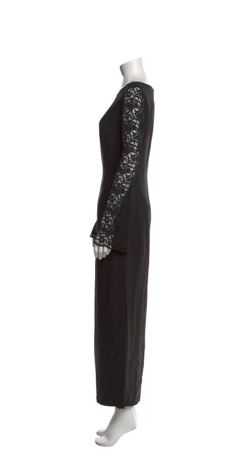 Dolce & Gabbana Vintage Dolce & Gabbana Black Lace Evening Gown Size M / US 6-8 / IT 42-44 - 9 Thumbnail