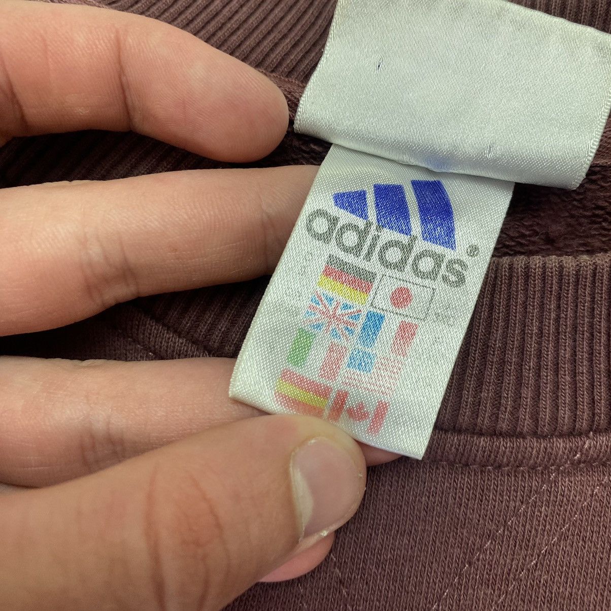 Vintage Vintage Adidas Big Logo 90’s streetwear sweatshirt Size US XL / EU 56 / 4 - 12 Thumbnail