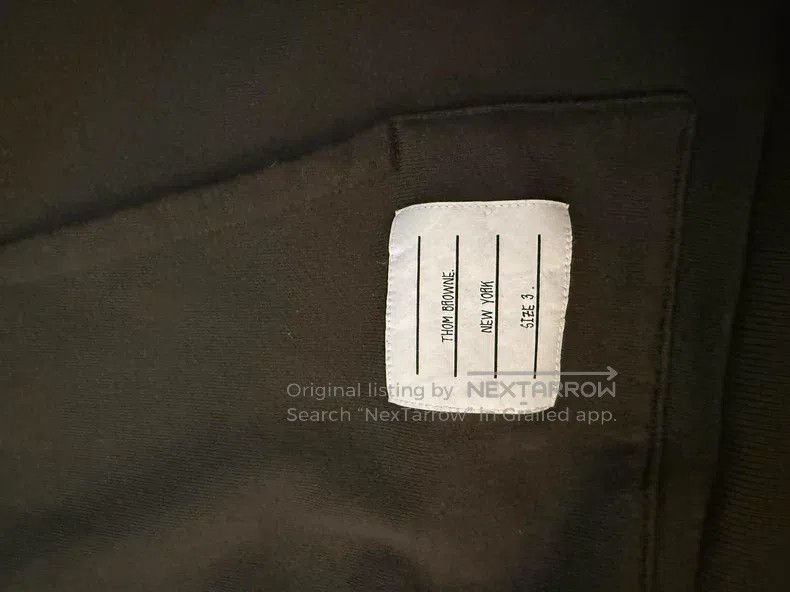 Thom Browne Thom Browne Dark Military Green Sweatshirt Size US L / EU 52-54 / 3 - 4 Thumbnail