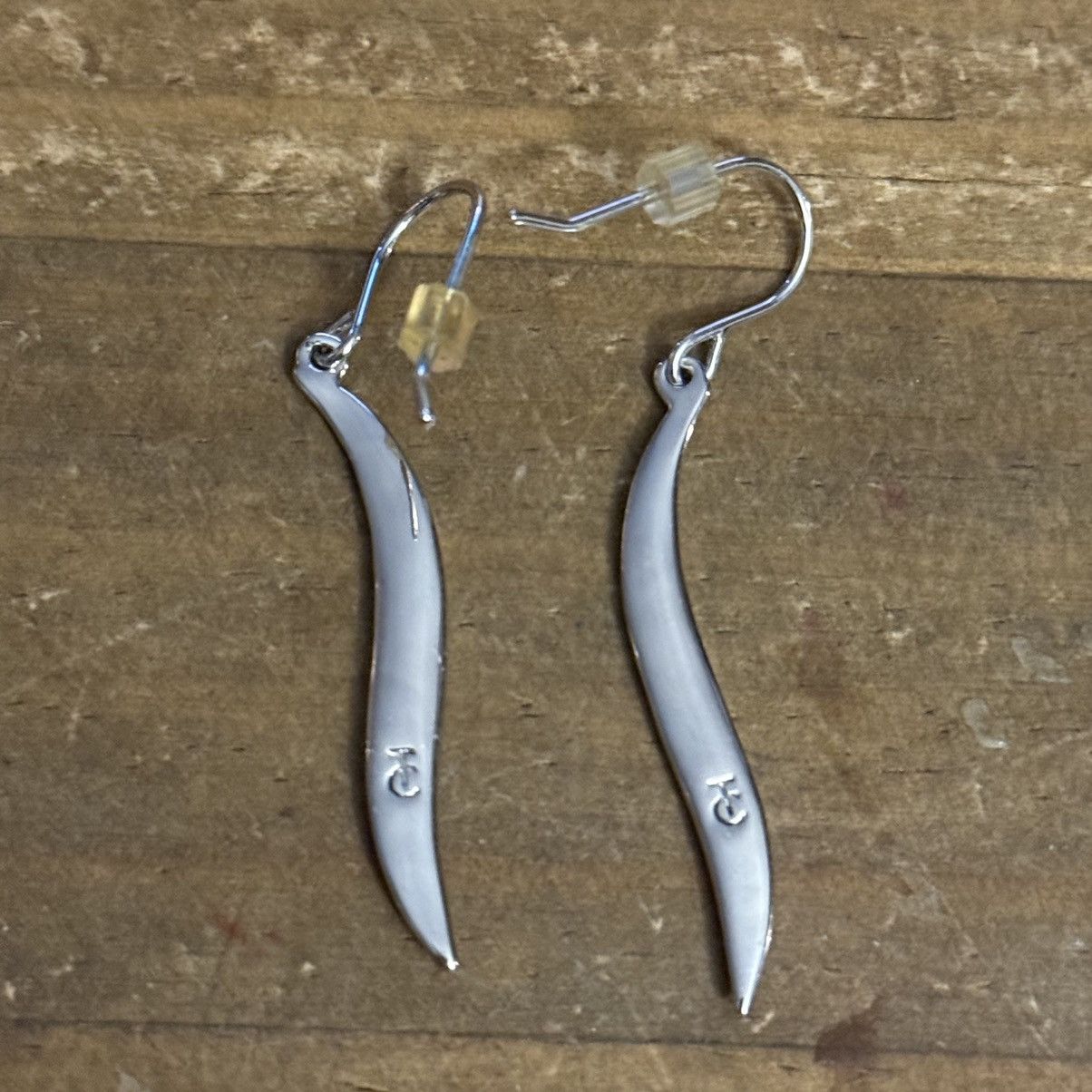 Other Touchstone Crystal rhodium plated crystal dangle earrings Size ONE SIZE - 5 Thumbnail