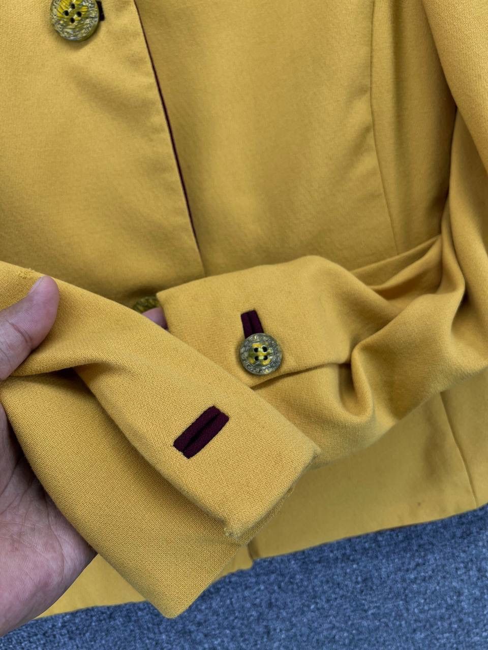Versace Vintage Gianni Versace Wool Cardigan Coat Jacket Size S / US 4 / IT 40 - 23 Thumbnail