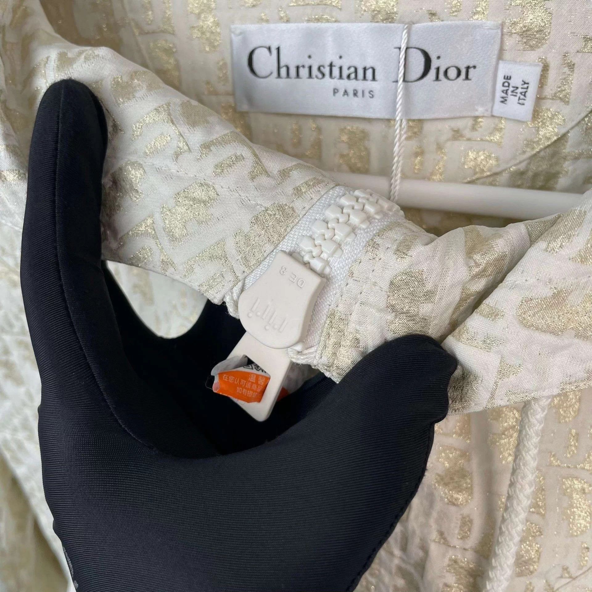 Dior Dior champagne Dior Oblique half-zip jacket Size XS / US 0-2 / IT 36-38 - 8 Thumbnail