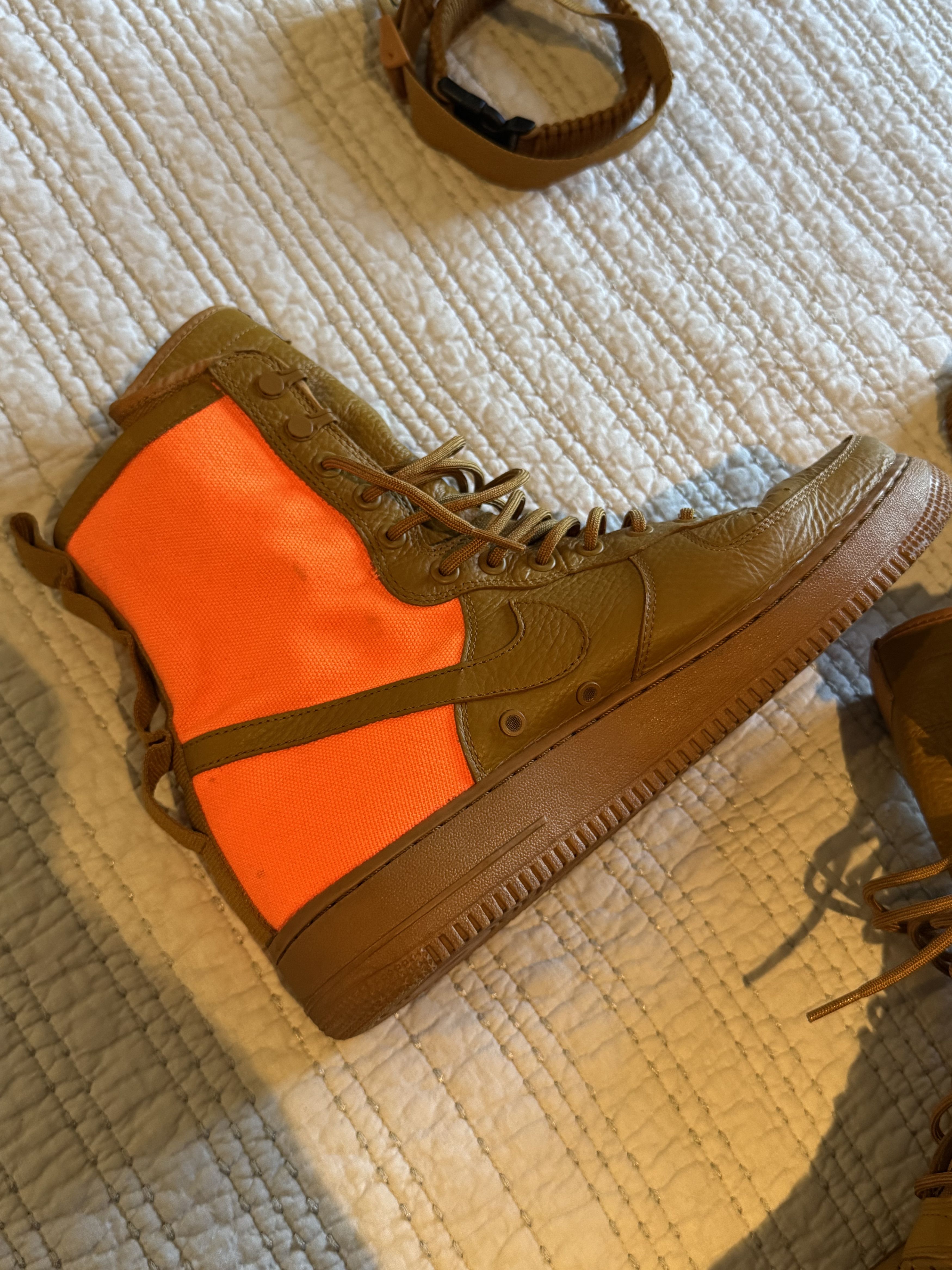Nike Nike SF Air Force 1 High - Desert Ochre Size US 12 / EU 45 - 5 Thumbnail