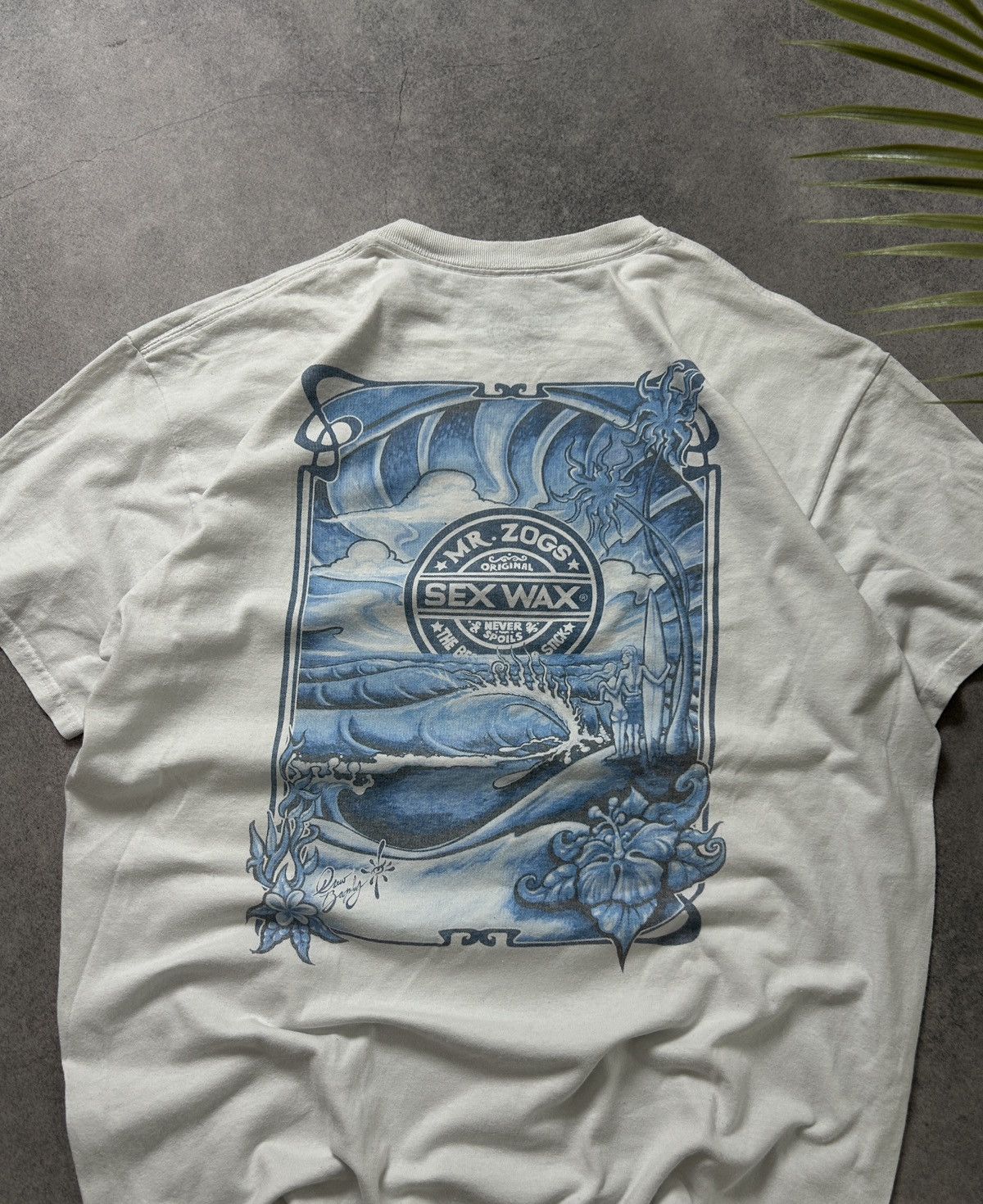 Sex Skateboards Vintage Sex Wax Mr.Zogs big logo shirts mens surf Size US L / EU 52-54 / 3 - 2 Thumbnail
