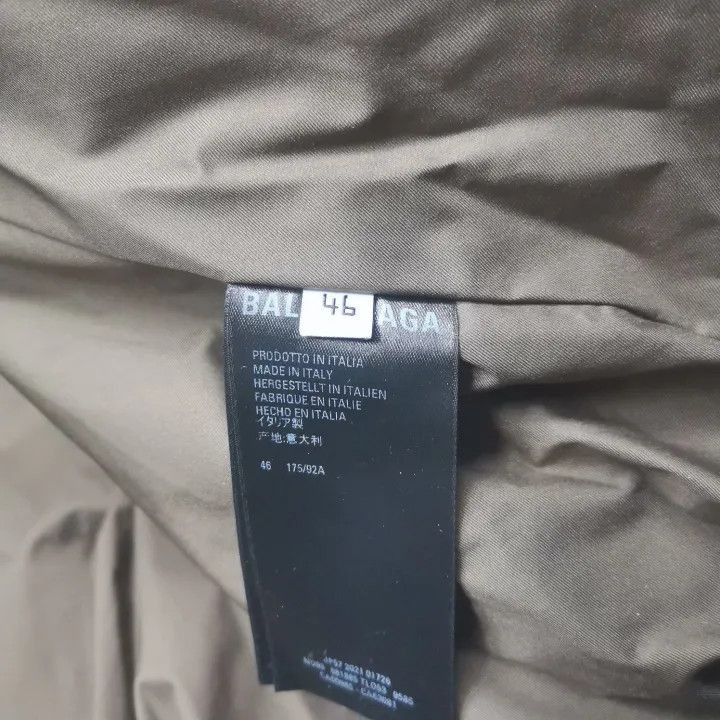 Balenciaga Balenciaga x Gucci Puffer Jacket in Khaki 0079-2507 Size US L / EU 52-54 / 3 - 2 Thumbnail