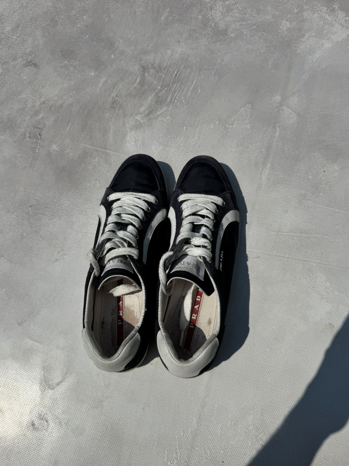 Prada Prada Nylon&Suede Sneakers Size US 9 / IT 39 - 11 Thumbnail
