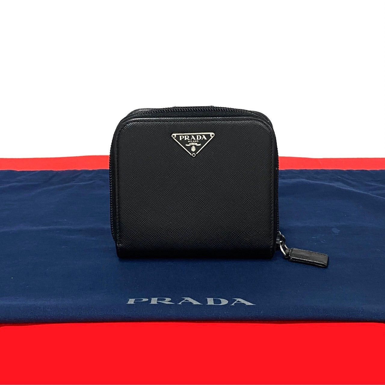 Prada Prada Wallet Black Leather Size ONE SIZE - 1 Thumbnail