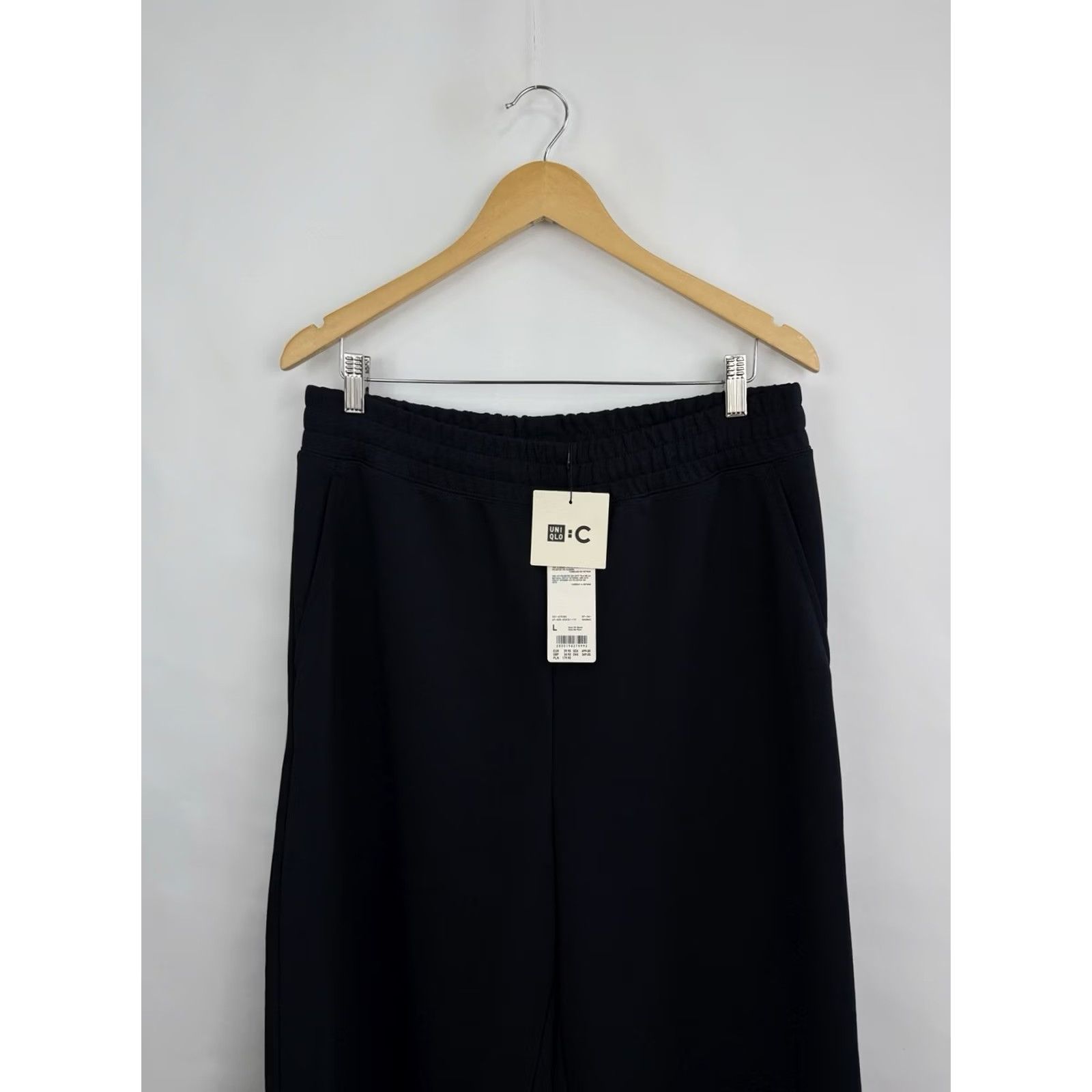 Uniqlo UNIQLO :C Clare Waight Keller Sweat Wide Pants Navy Size L Mens Size US 33 - 3 Thumbnail