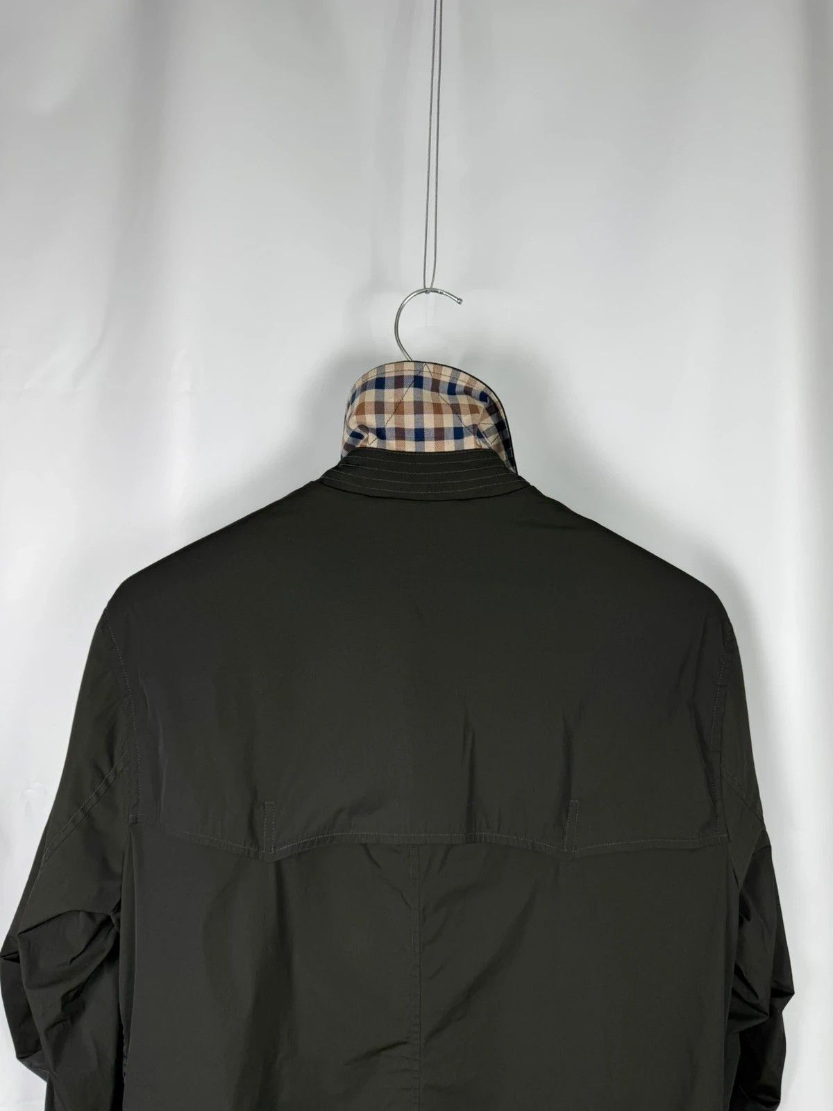 Aquascutum Aquascutum Shimmer Dark Green Jacket size L Size US L / EU 52-54 / 3 - 10 Thumbnail
