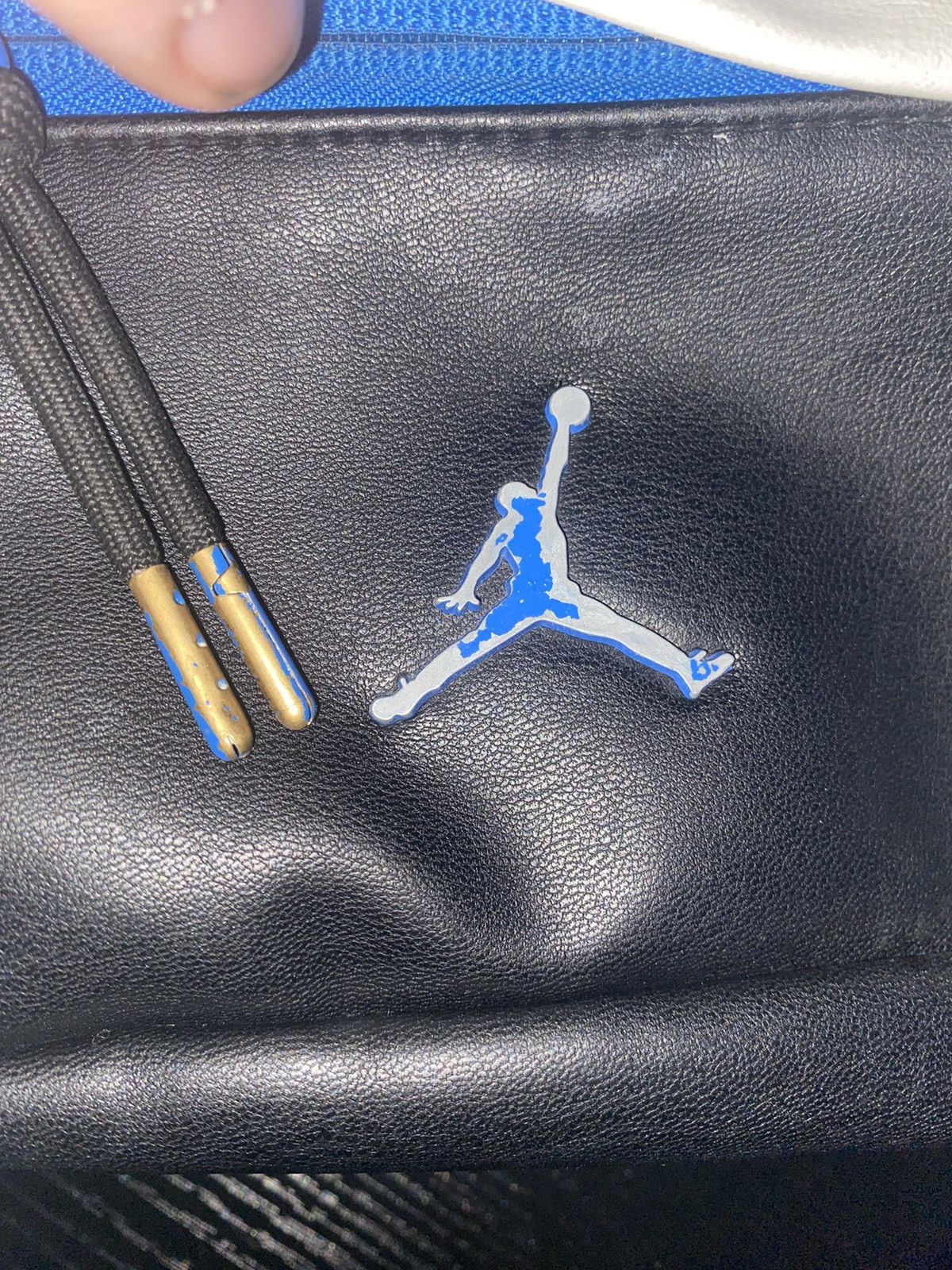 Jordan Brand Air Jordan blue and white cross bag Size ONE SIZE - 2 Thumbnail
