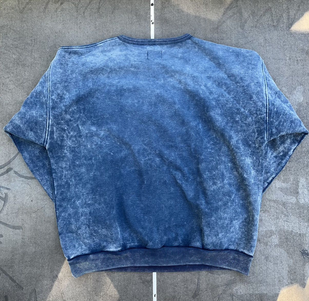 Vintage Fuzzy Stonewash Vintage y2k Sweatshirt Size US XXL / EU 58 / 5 - 6 Thumbnail