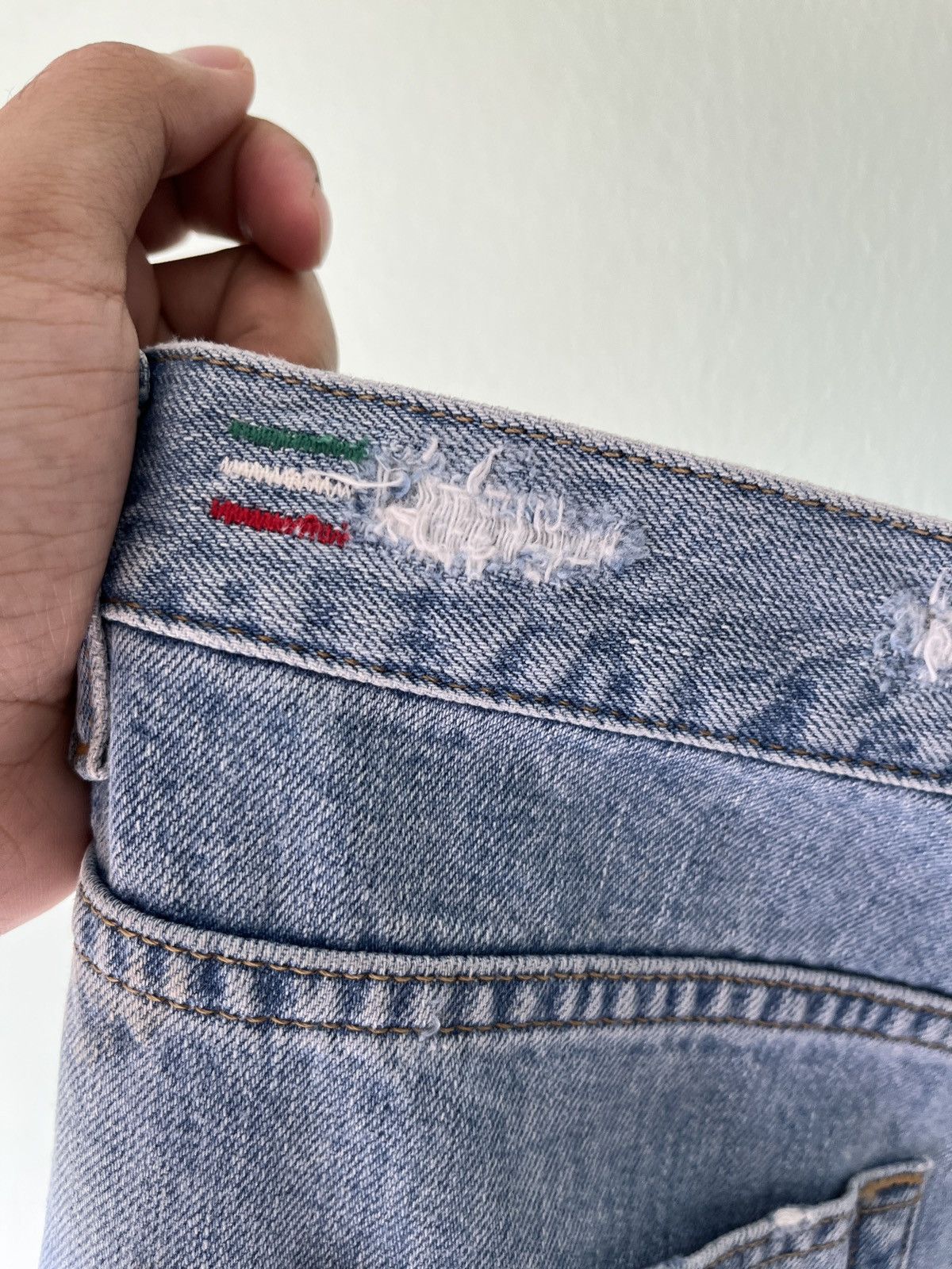 Designer × Diesel Diesel industry Distressed Jeans Size 31" - 16 Thumbnail