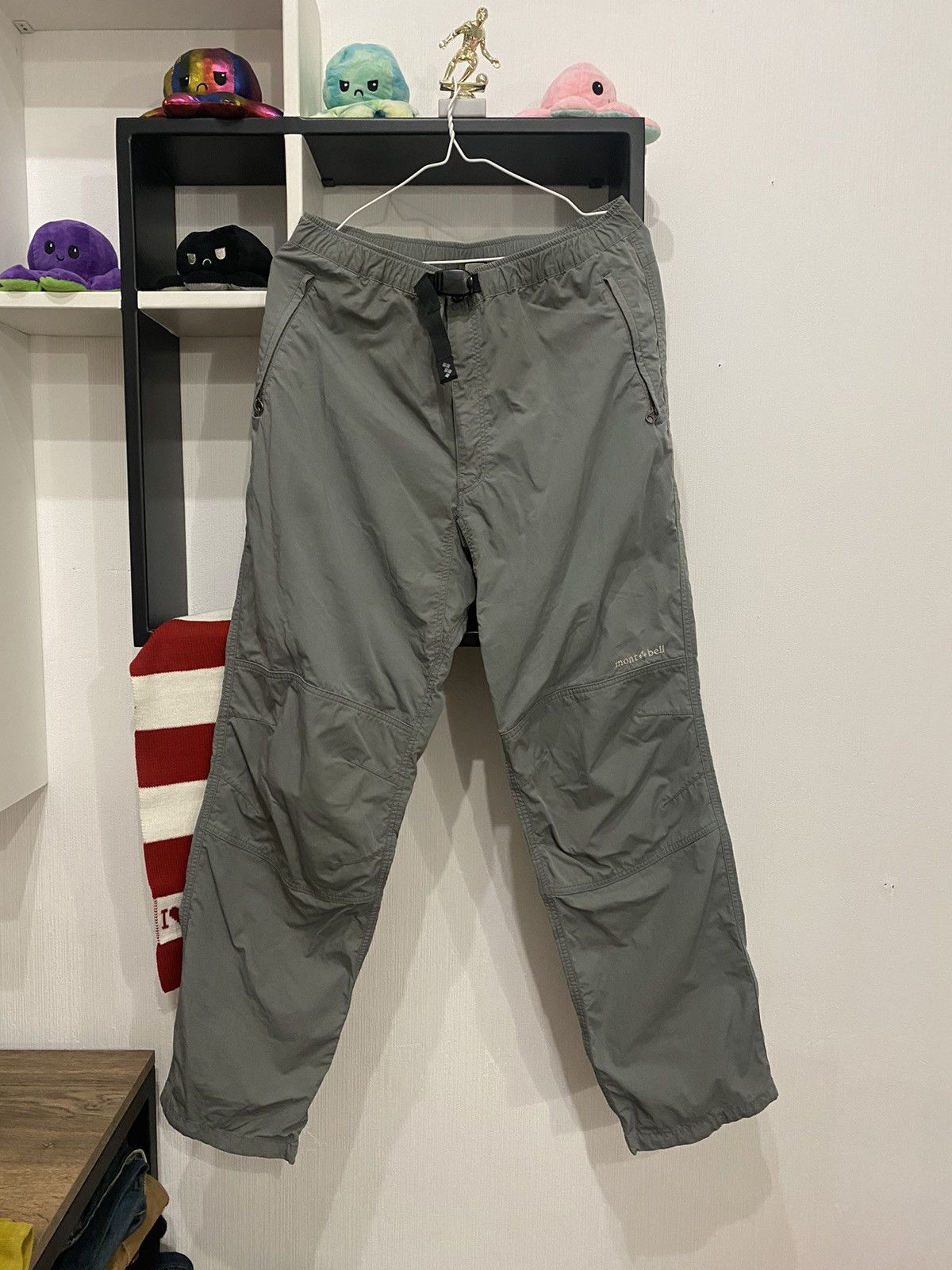 Montbell Vintage Montbell Outdoor With Belt Track Pants Gorpcore