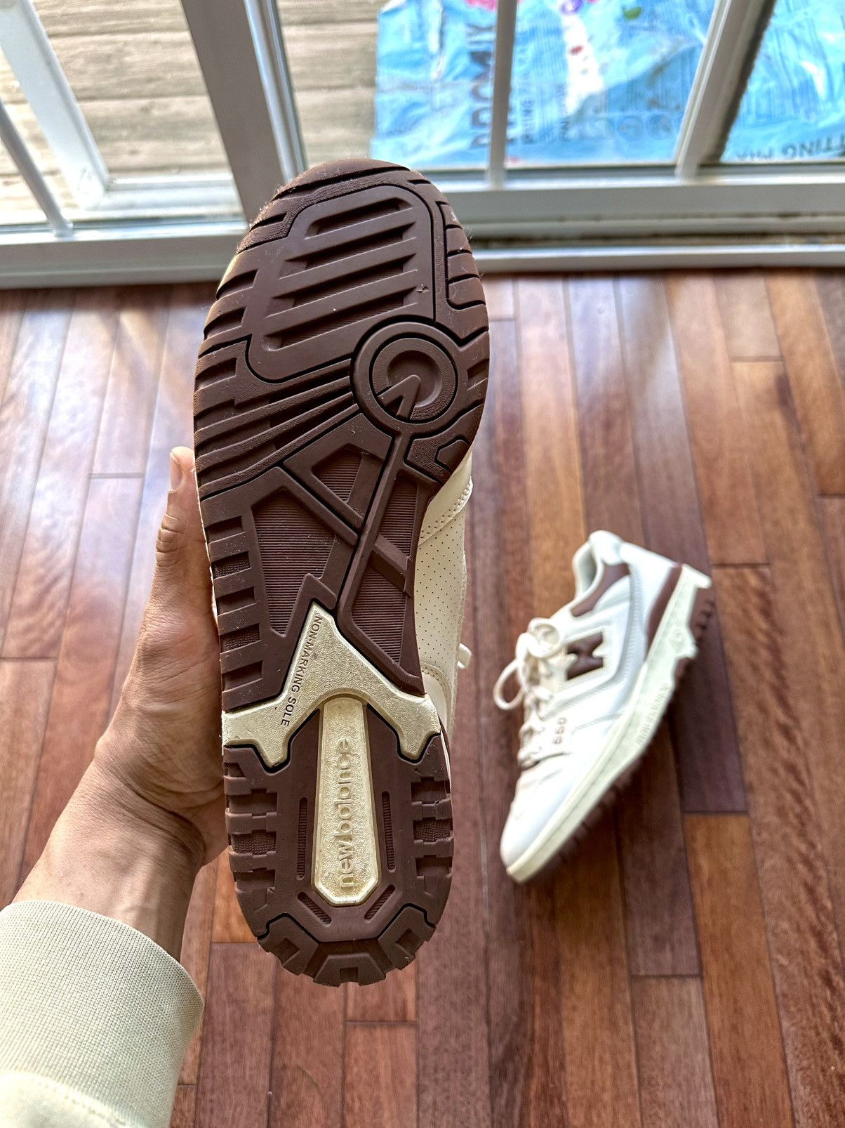 Aime Leon Dore × New Balance New Balance x Aime Leon Dore 550 - Brown - size 12 Size US 12 / EU 45 - 8 Thumbnail