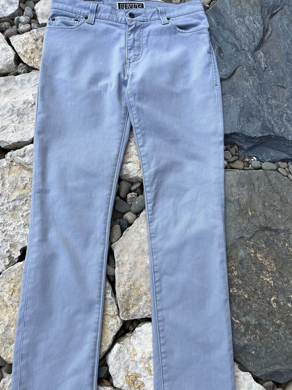 Levi's × Levi's Vintage Clothing × Vintage Vintage Levi’s 510 super skinny light grey jeans pants 30x30 Size US 30 / EU 46 - 4 Thumbnail