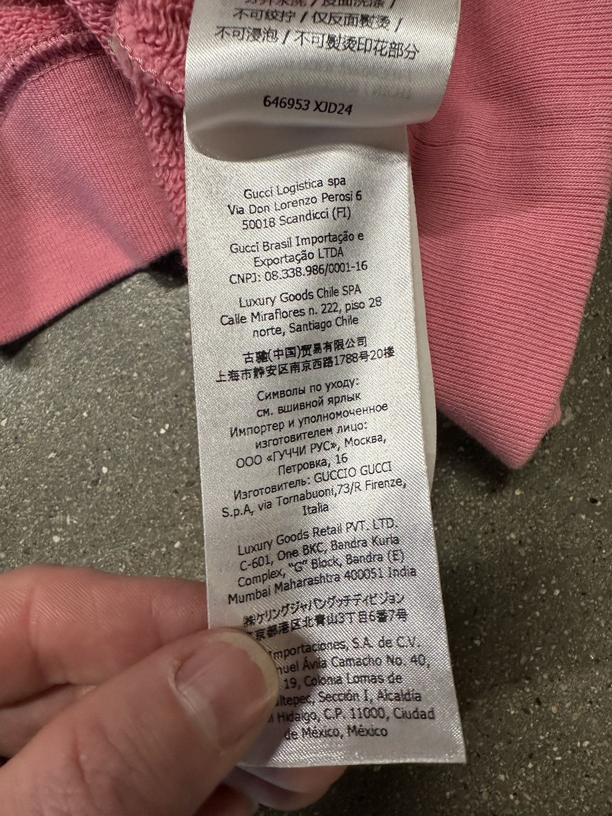 Gucci Gucci Pineapple Pull Over Hoodie Light Pink/Multi Size US XXS / EU 40 - 9 Thumbnail