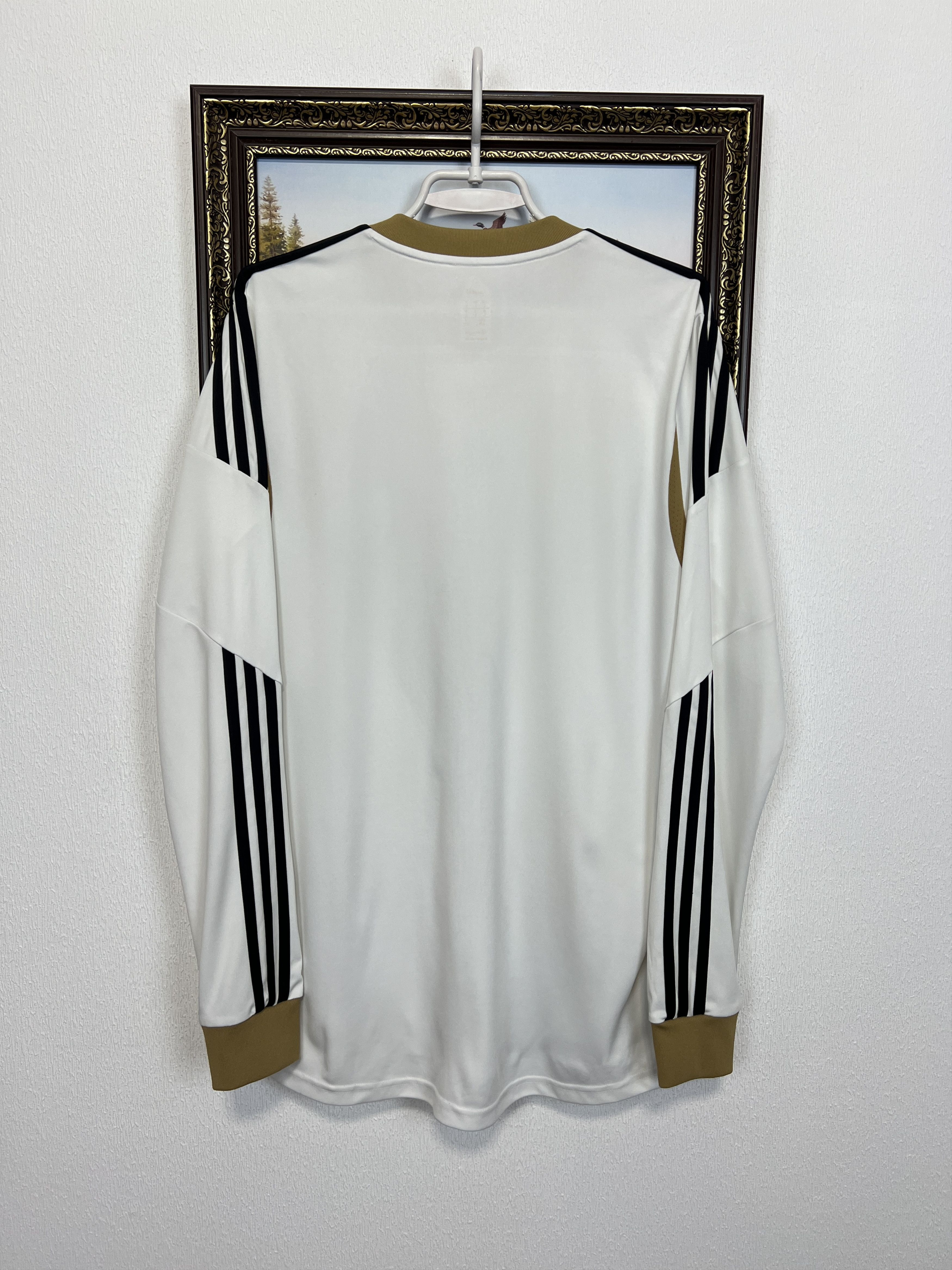 Adidas Lens Away football shirt Soccer Long Sleeve Jersey Trikot Size US L / EU 52-54 / 3 - 10 Thumbnail