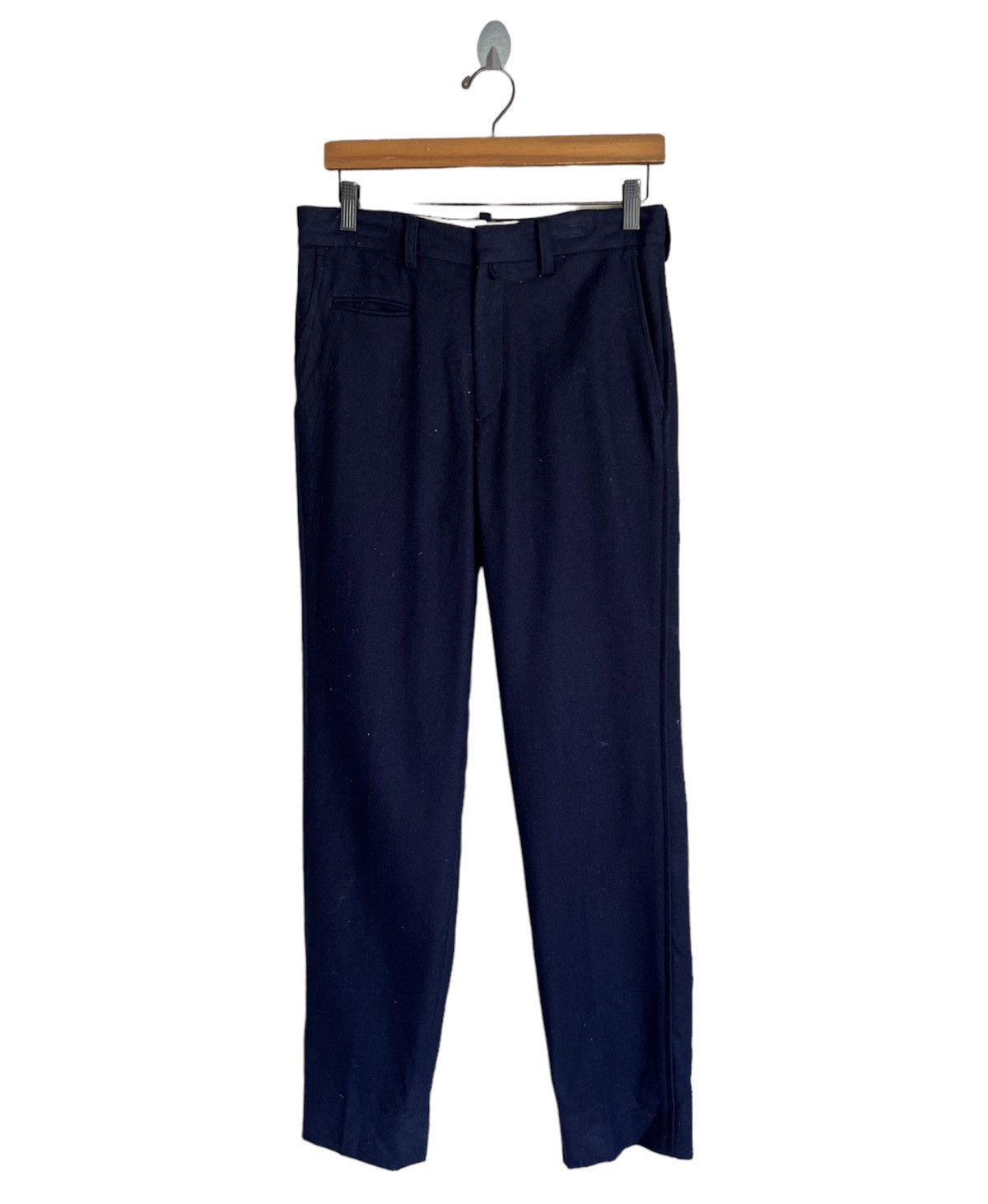 image of Beauty Youth x United Arrows Beauty & Youth Wool Pant in Blue Black, Men's (Size 31)