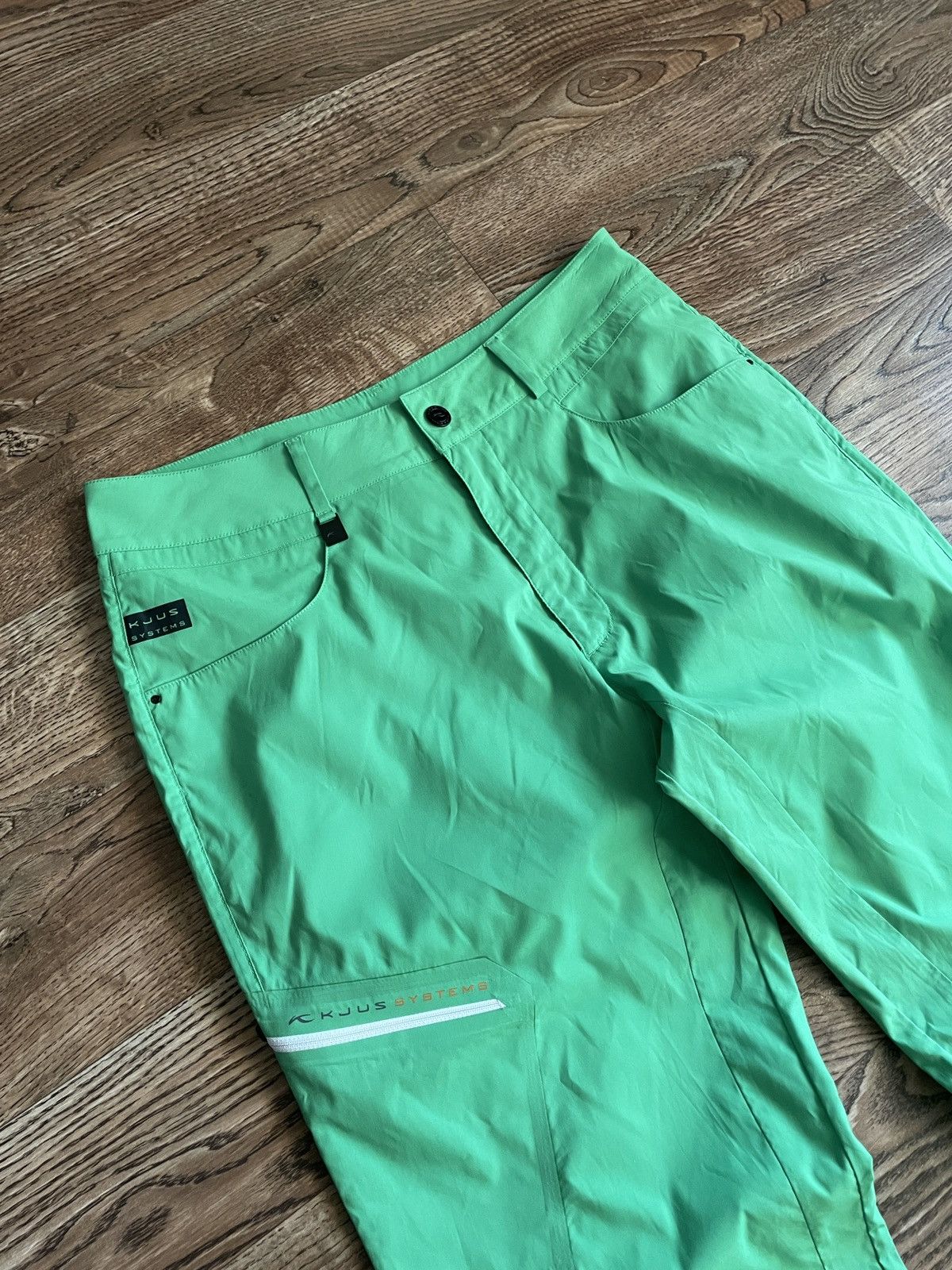 KJUS Kjus Chinos Green Pants Outdoor vintage Size US 32 / EU 48 - 3 Thumbnail