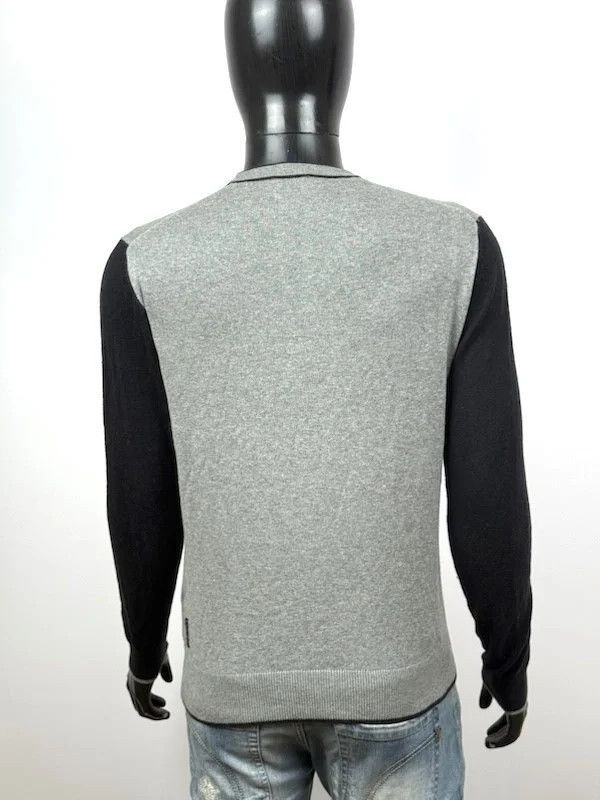 Armani Maglione Armani Jeans Uomo M Lana Cotone Grigio Size US M / EU 48-50 / 2 - 10 Thumbnail
