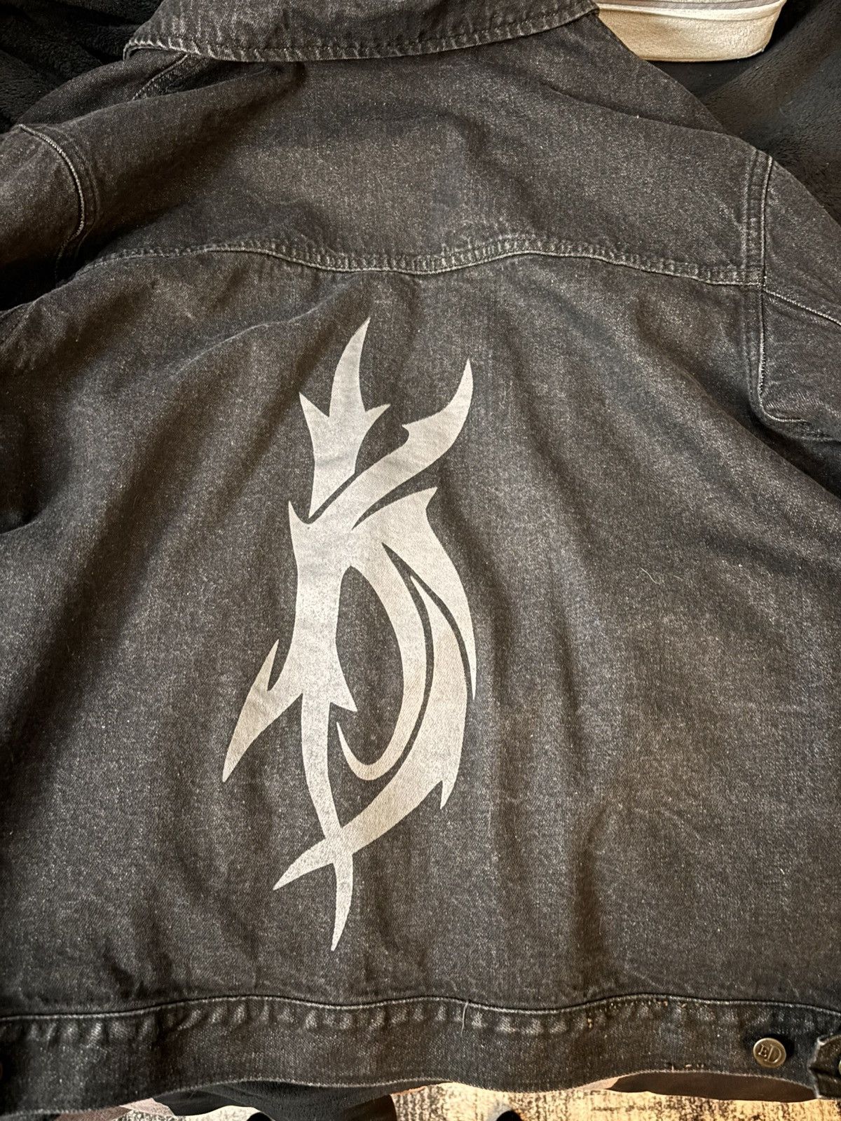 Kim Krueger Kim Krueger Black Denim Jacket (VERY RARE & LIMITED) Size US L / EU 52-54 / 3 - 3 Thumbnail
