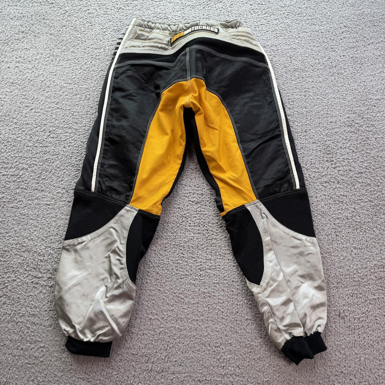 Other Thor Motocross Youth Riding Pants Size 26 Black Kevlar 12Y Size US 26 / EU 42 - 2 Thumbnail