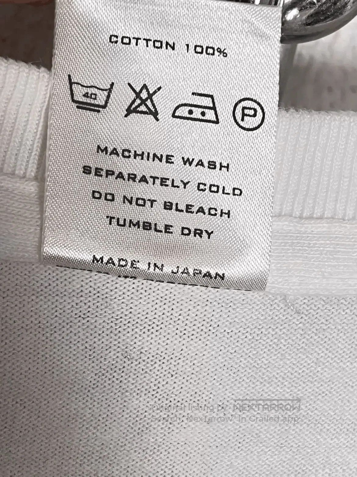 Number (N)ine Sz 3 Number Nine 2nd Anniversary Clock Tee. Size US L / EU 52-54 / 3 - 5 Thumbnail