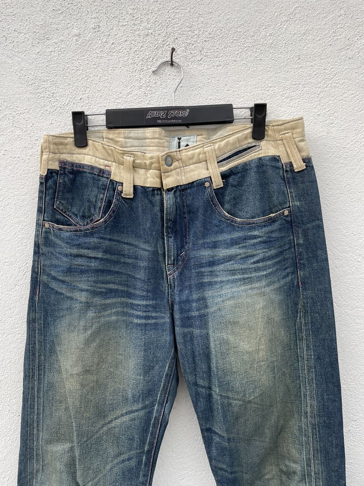 If Six Was Nine R Newbold”s New & Old Selvedge Denim Jeans Size US 33 - 2 Thumbnail