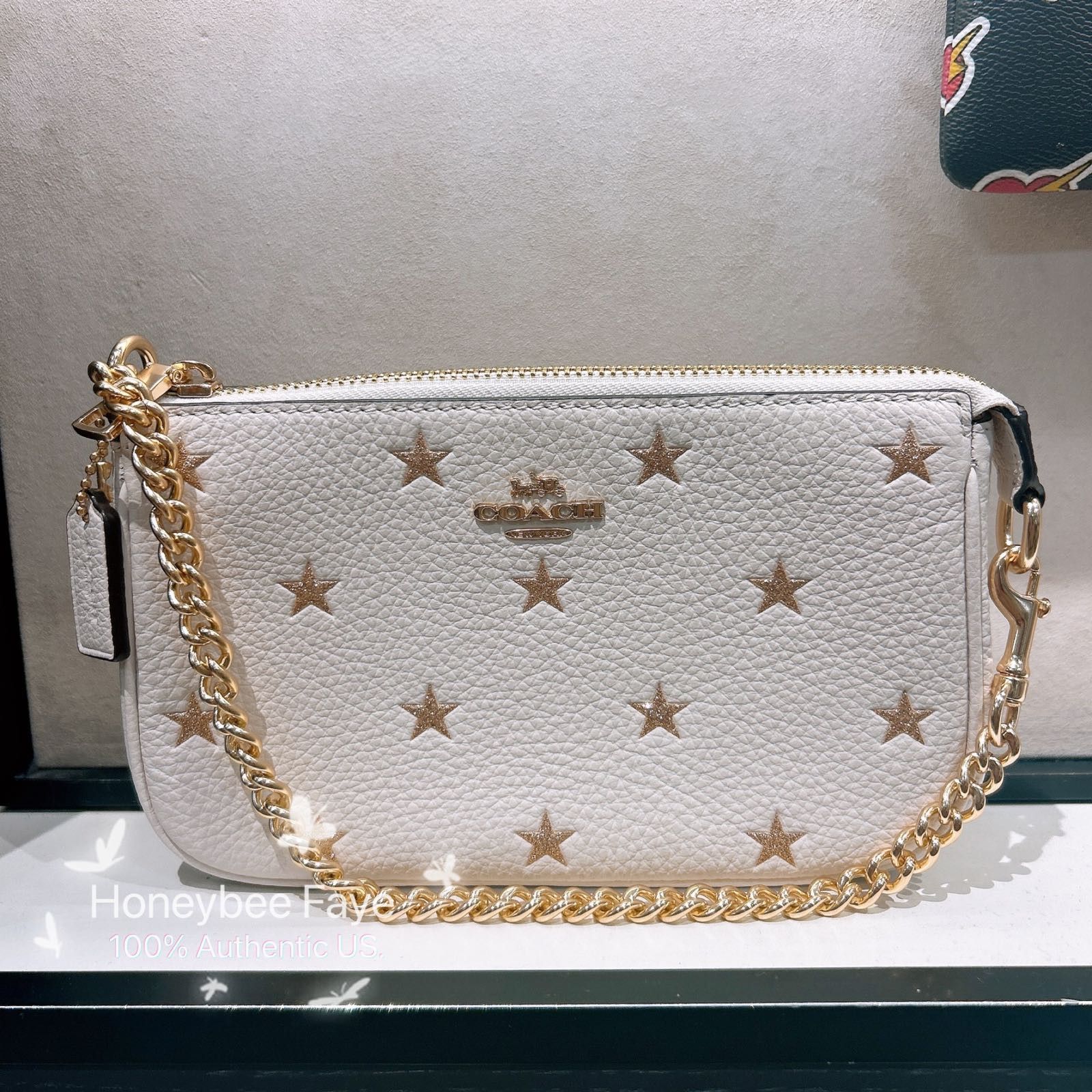 Coach Nolita 19 With Star Print CW409 Size ONE SIZE - 3 Thumbnail