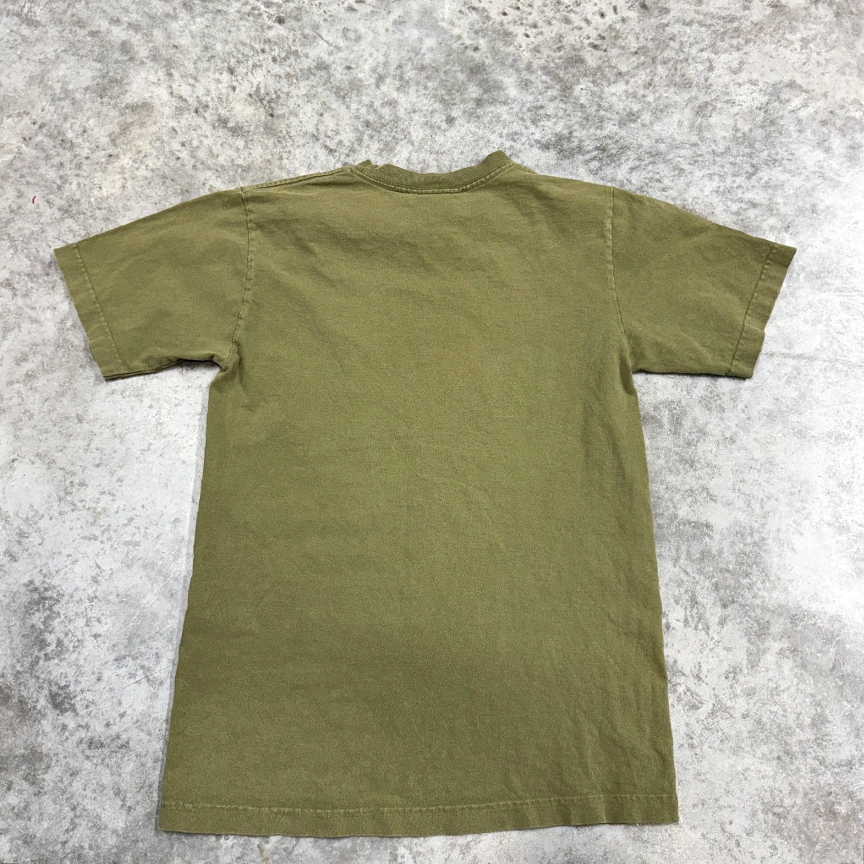 Vintage Funk Shirt Mens Small Green Graphic Print T-Shirt DJ Vinyl Music Tee Turntable Friends Vintage? Size US S / EU 44-46 / 1 - 5 Thumbnail