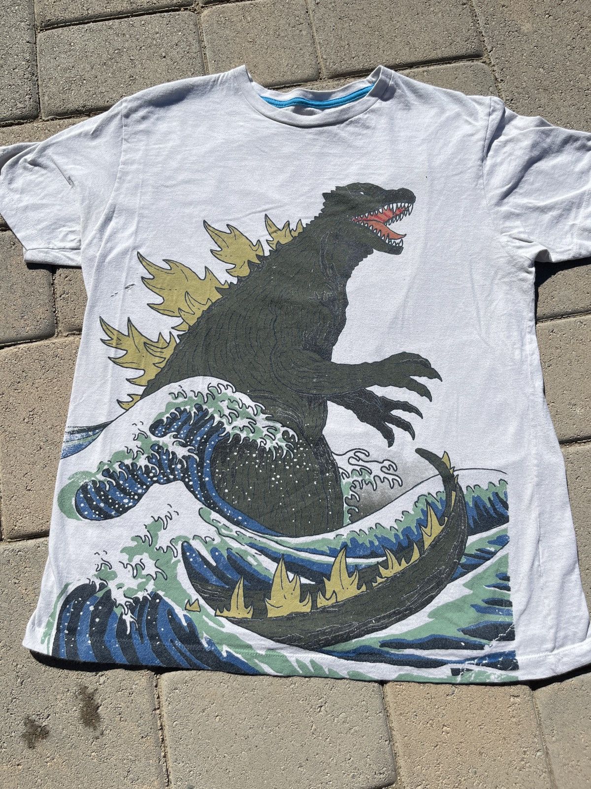Godzilla T-Shirt Nerd Uomo – 100% Cotone Morbido – Vestibilità Regolare – Certificato Oeko-Tex