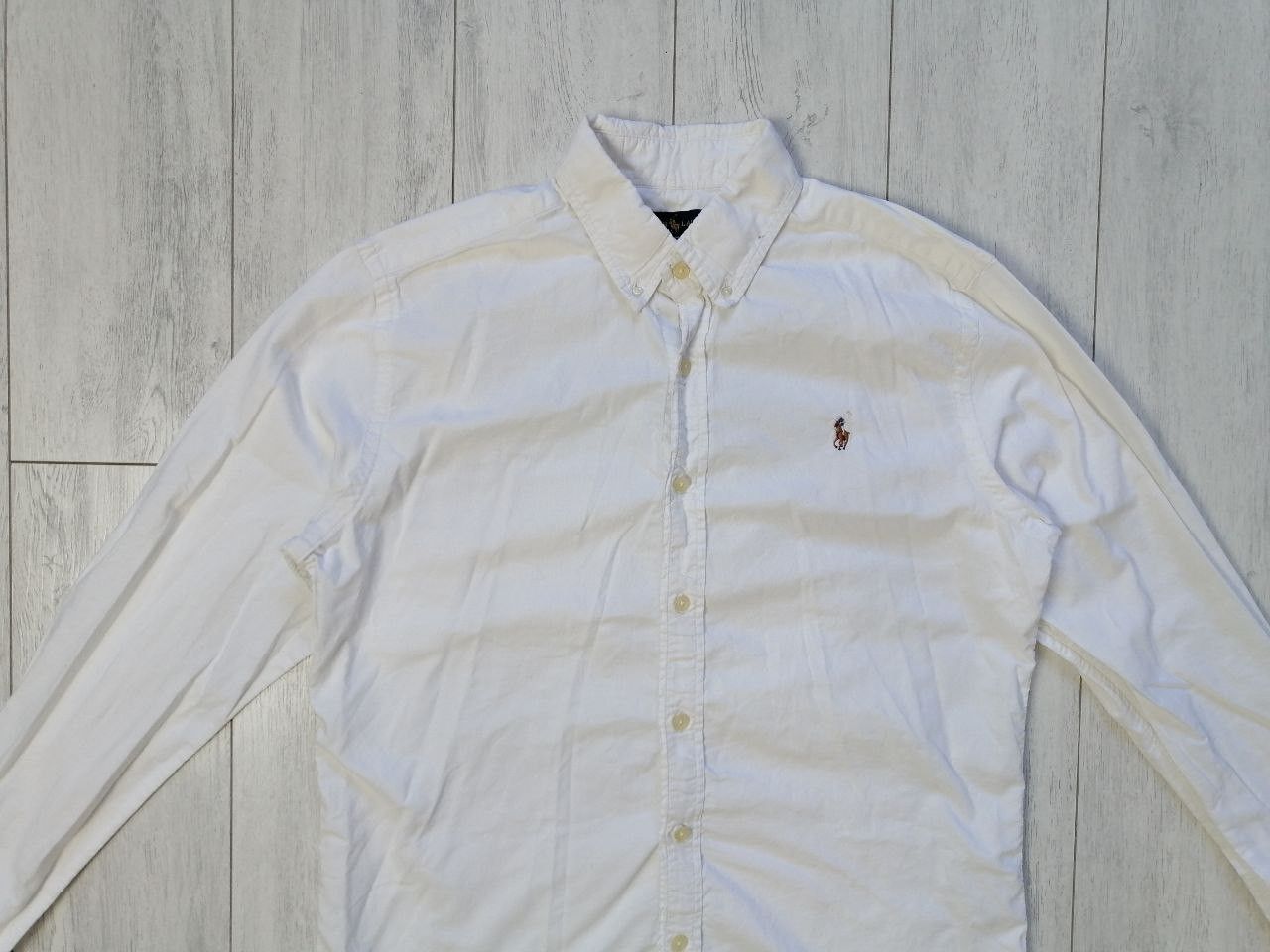 Polo Ralph Lauren Polo Ralph Lauren Custom Fit Shirt in White Size L Size US L / EU 52-54 / 3 - 2 Thumbnail