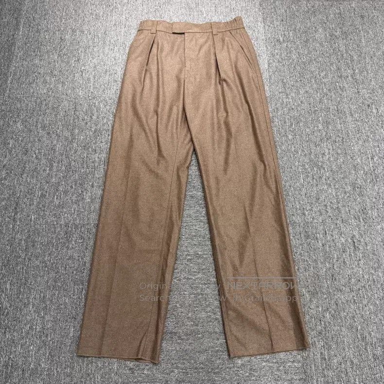 Loro Piana Loro Piana Virgin wool casual pants Size US 34 / EU 50 - 1 Thumbnail
