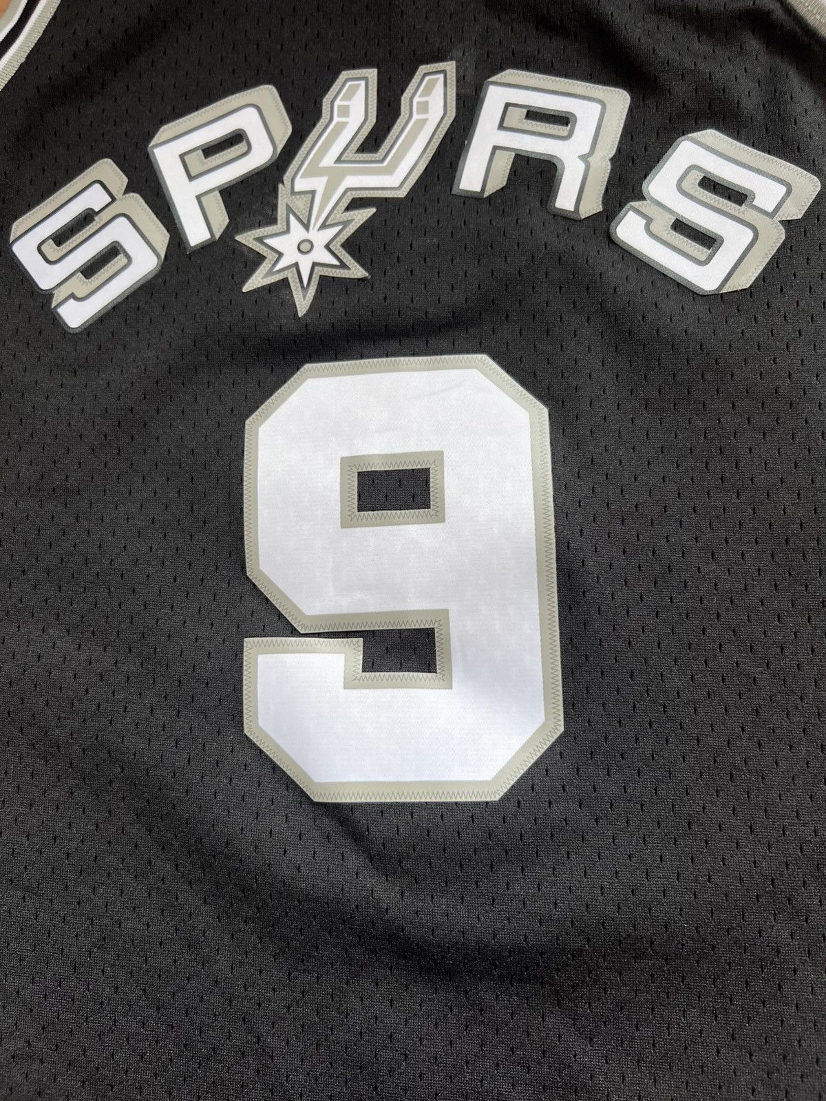Mitchell & Ness NBA SPURS Basketball Jersey #9 PARKER Mens M